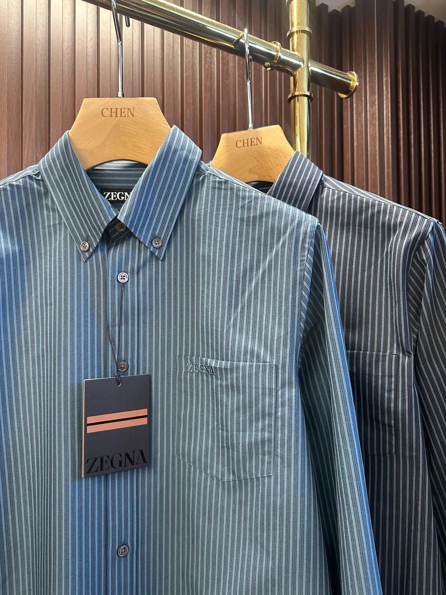 Рубашки Мужские Zegna 11383596