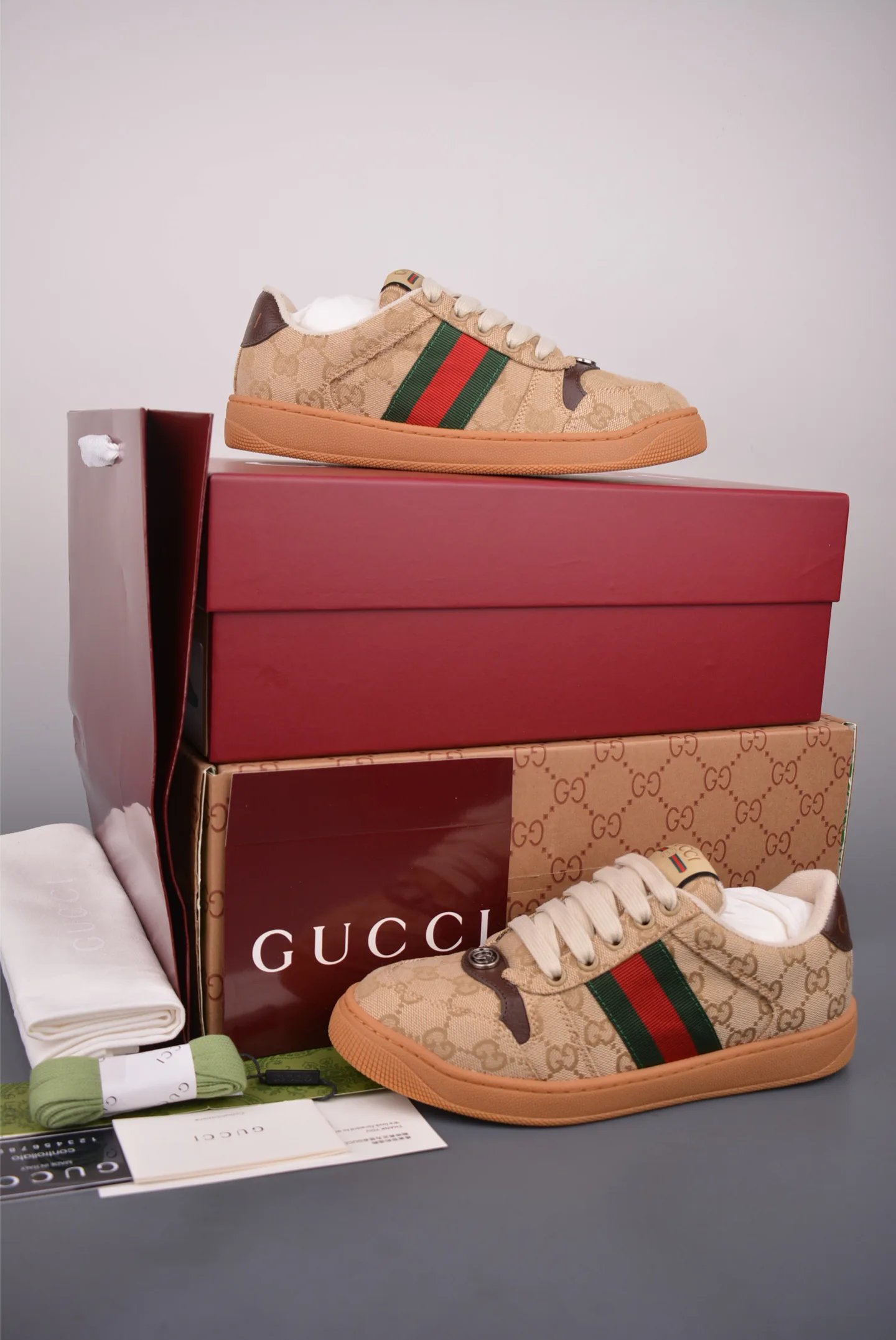 Кроссовки Женские Gucci 12962287