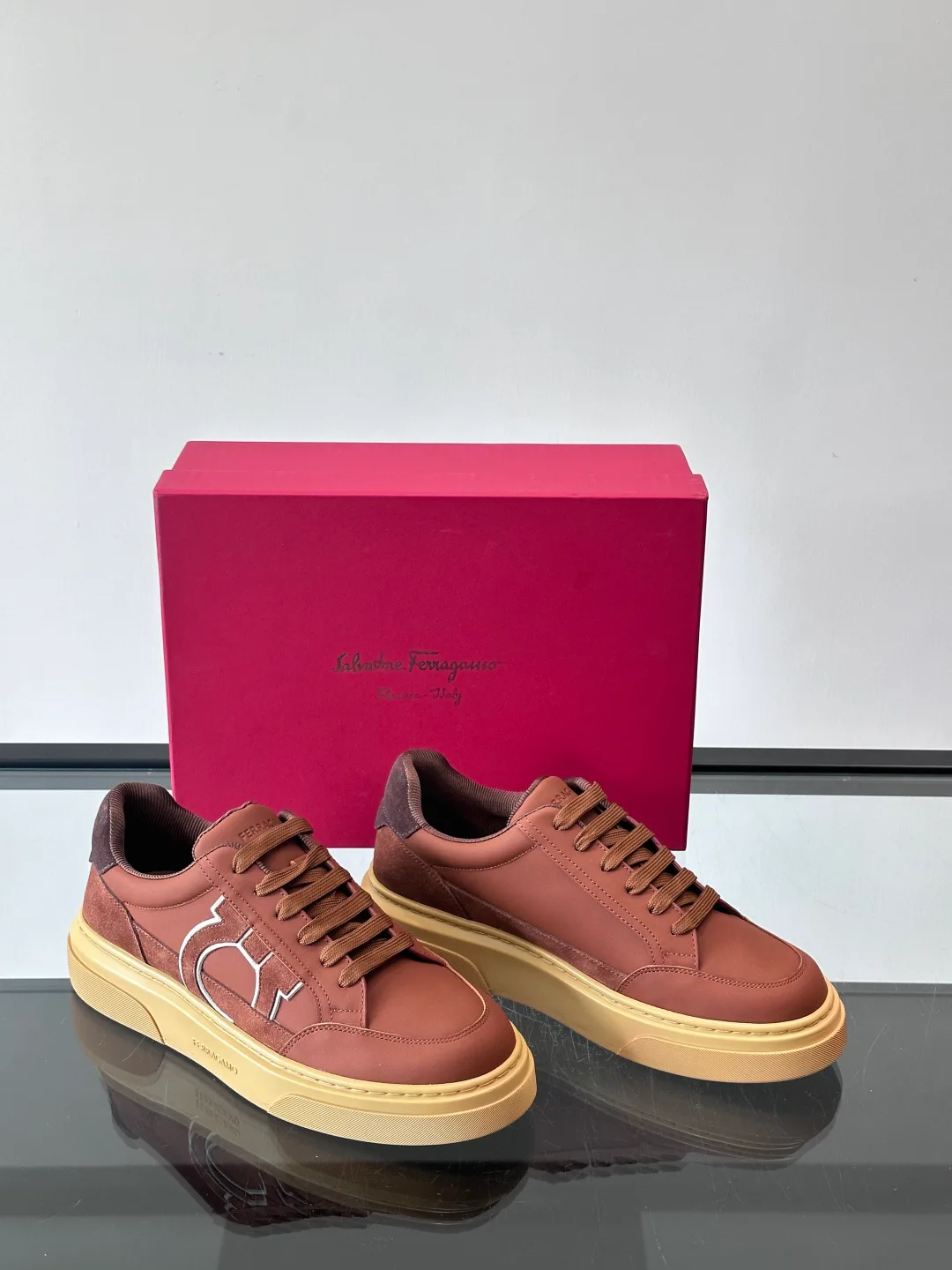 Кеды Мужские Salvatore Ferragamo 268099