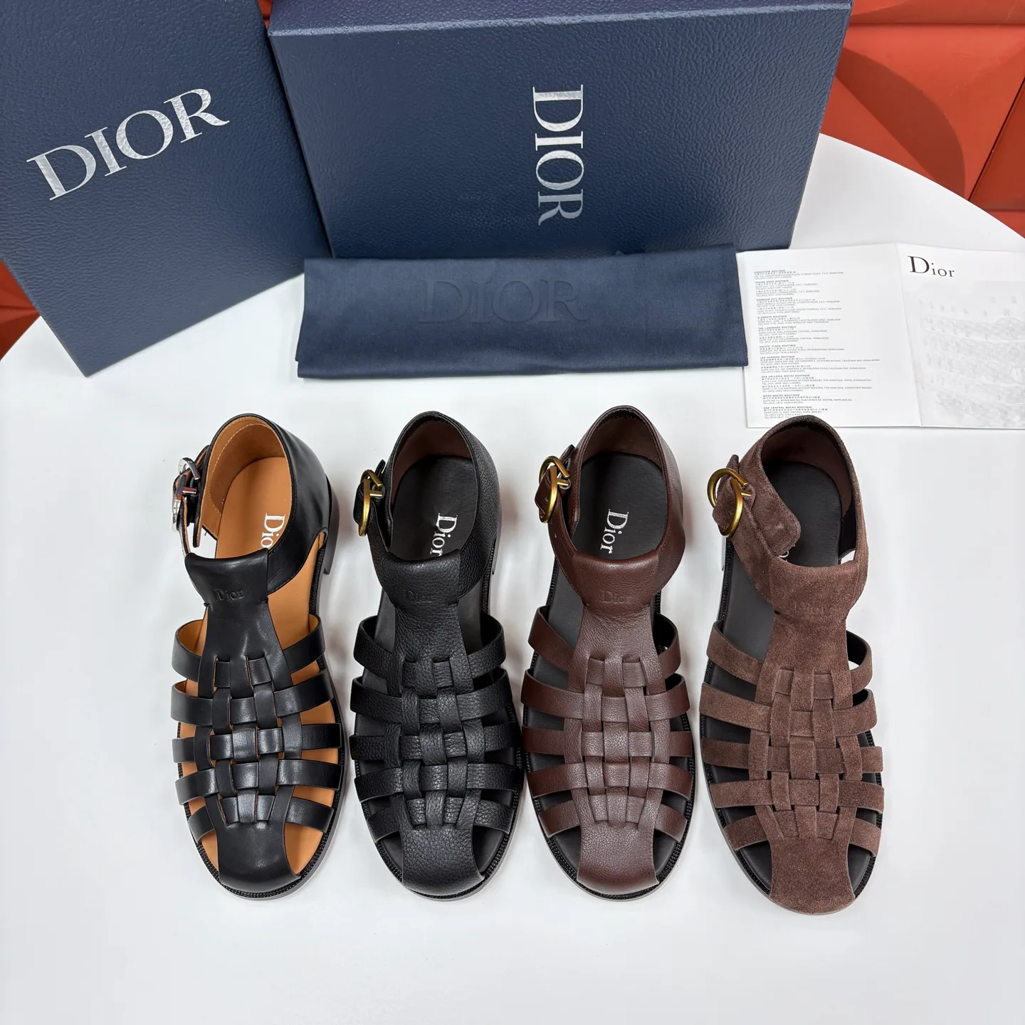 Сандалии Мужские Christian Dior 17579066