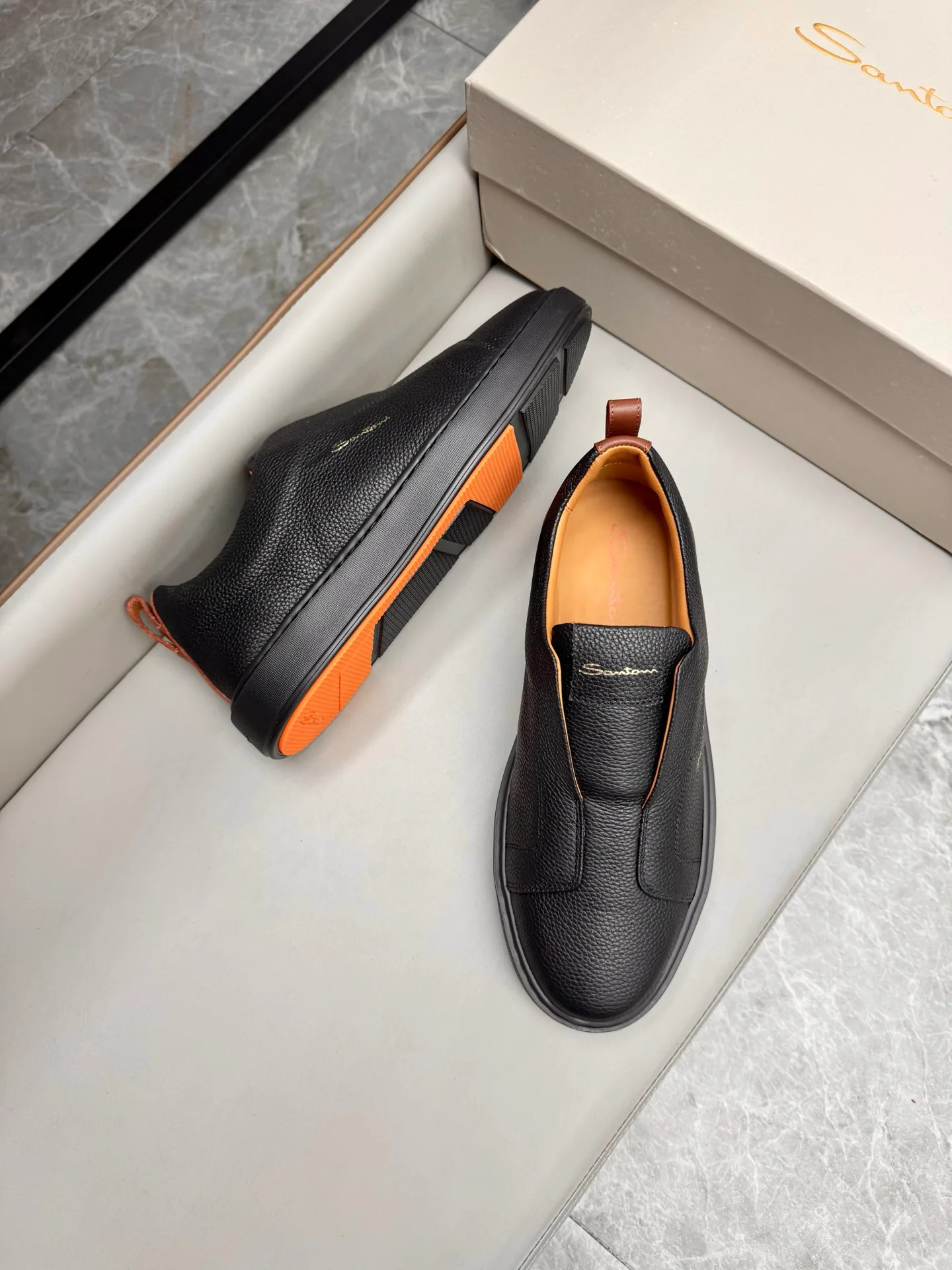 Кеды Мужские Santoni 20037