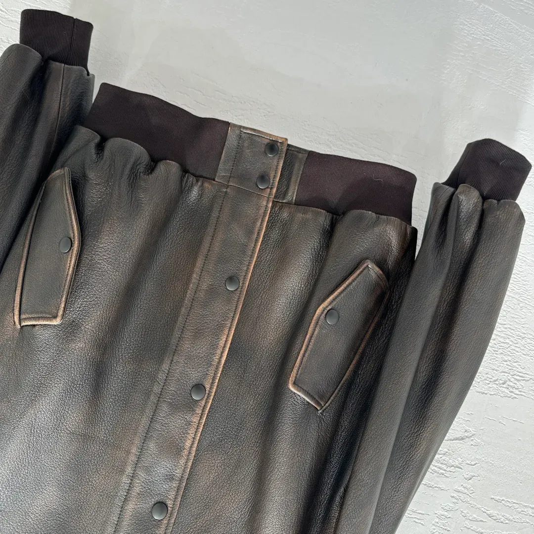 Кожаные Куртки И Дублёнки Женские Celine 1010747