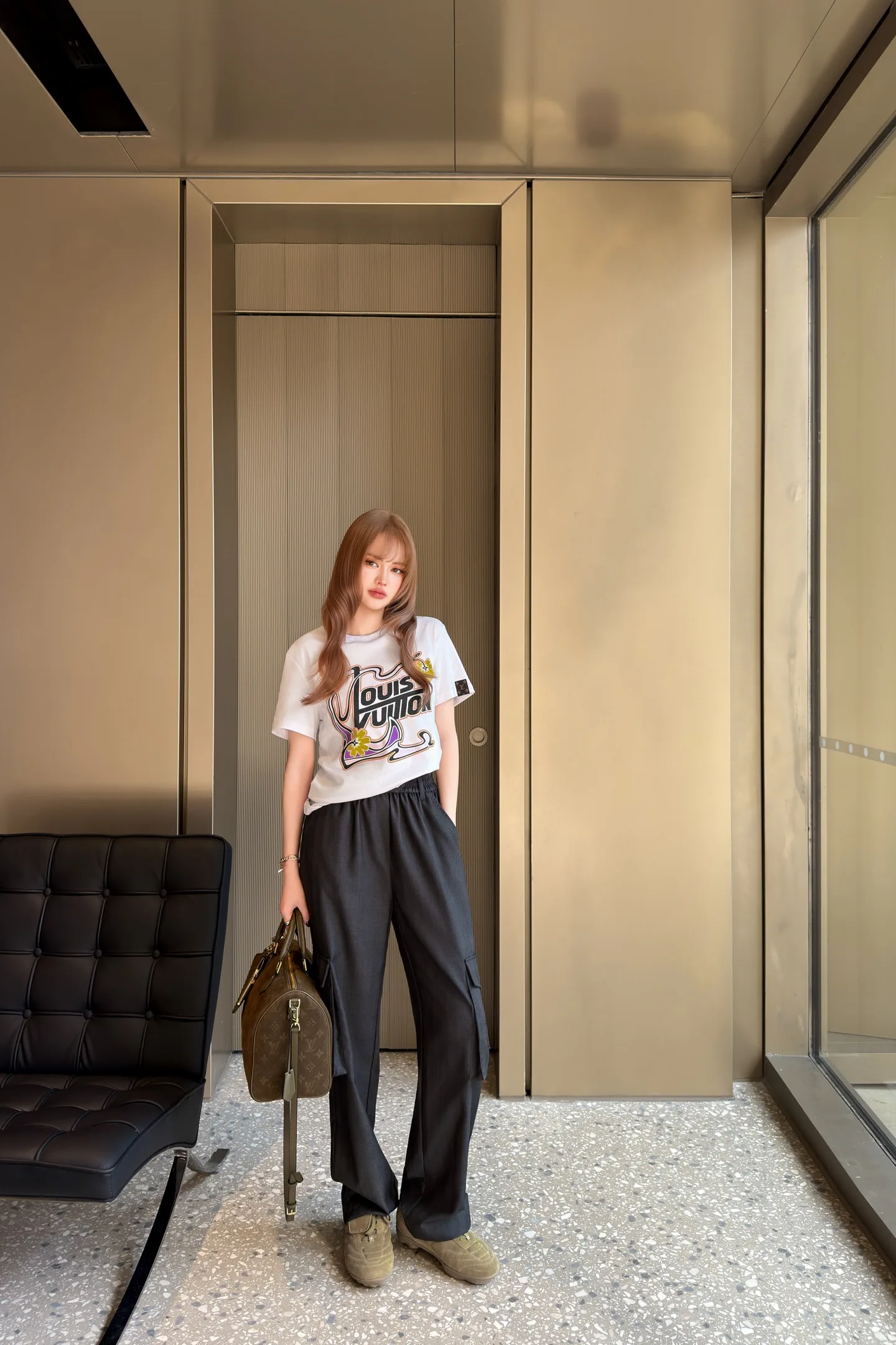 Футболки Женские Louis Vuitton 1463386