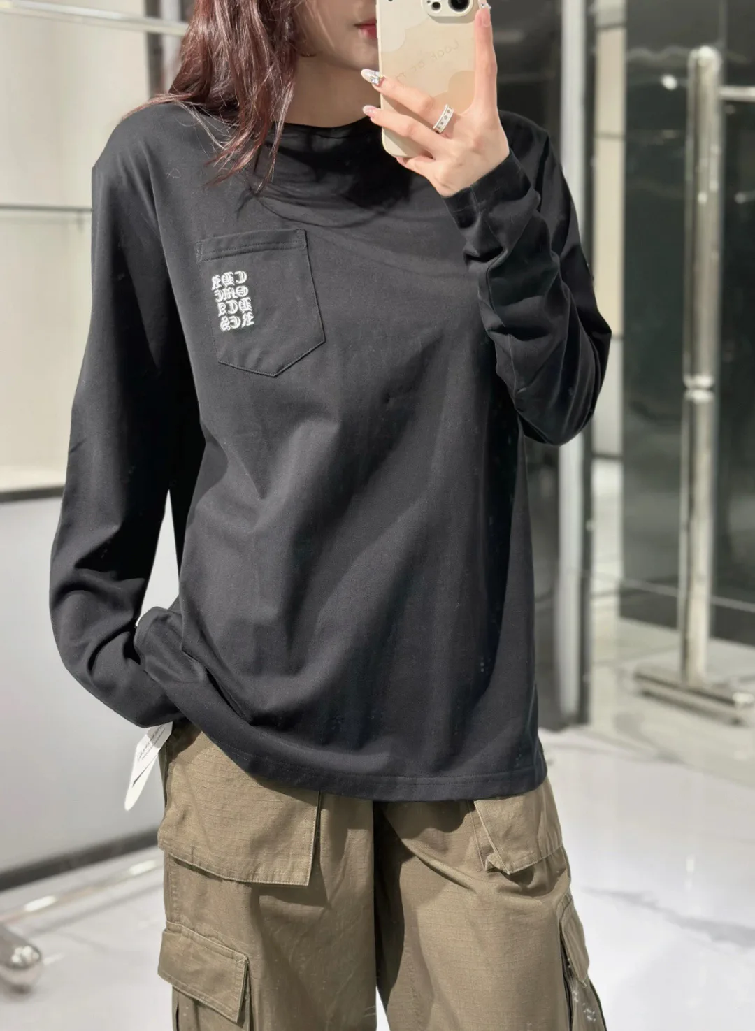Лонгсливы Мужские Chrome Hearts 9854088