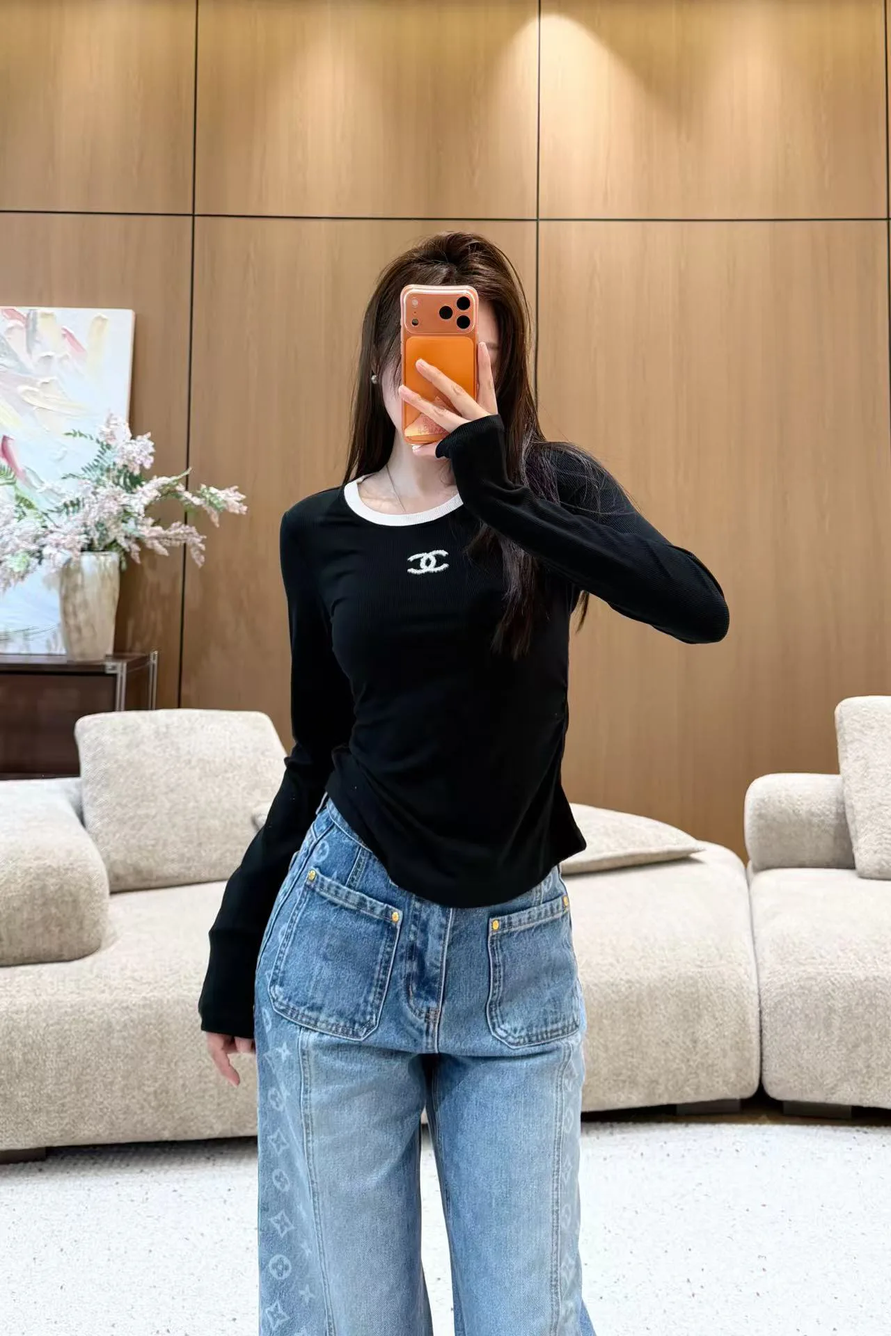 Лонгсливы Женские Chanel 11172072