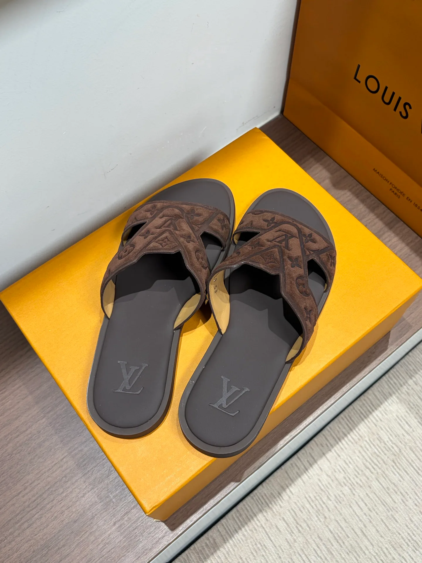 Шлепанцы Мужские Louis Vuitton 12826623