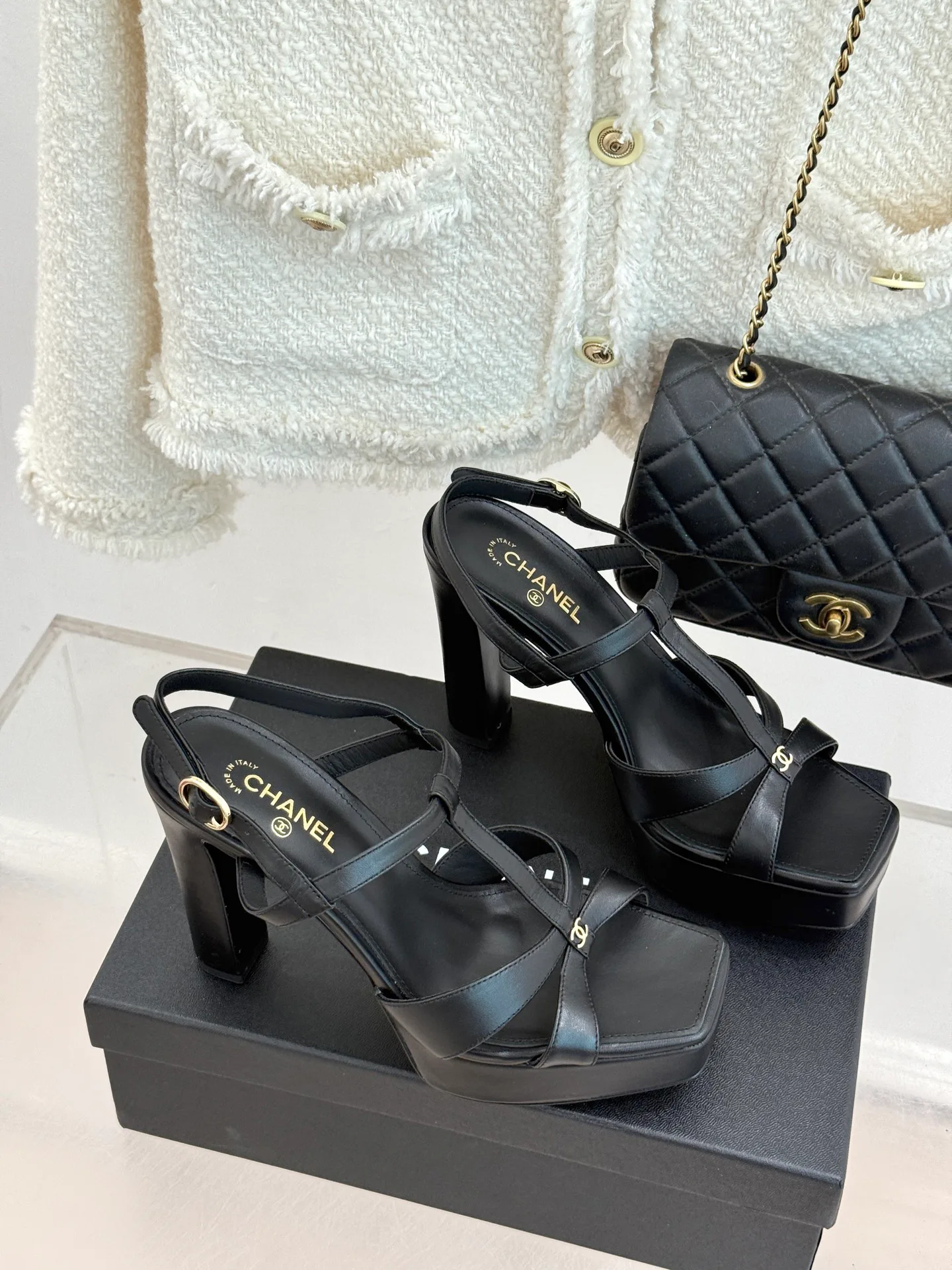 Босоножки Женские Chanel 12958087