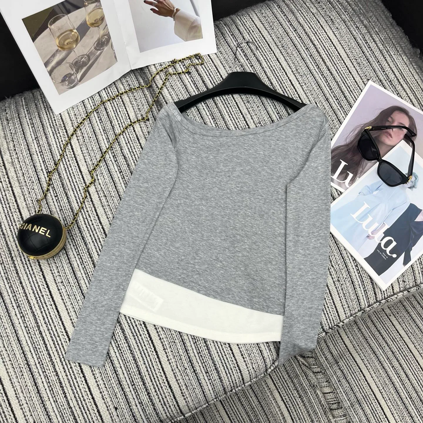 Лонгсливы Женские Chrome Hearts 11172070