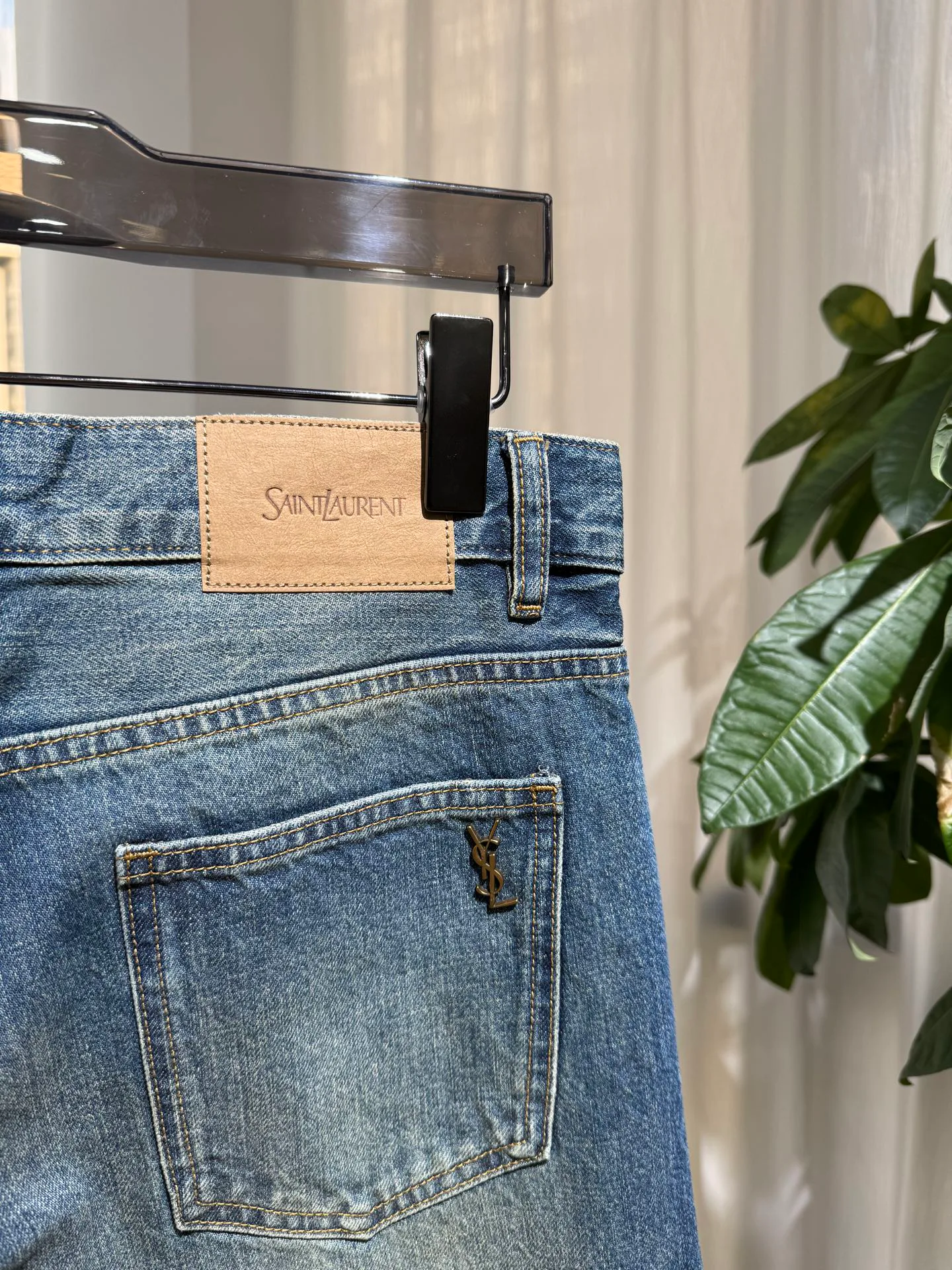 Джинсы Мужские Saint Laurent 18244443