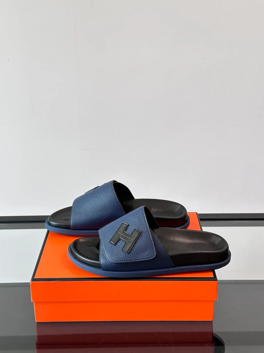 Шлепанцы Мужские Hermes 157419