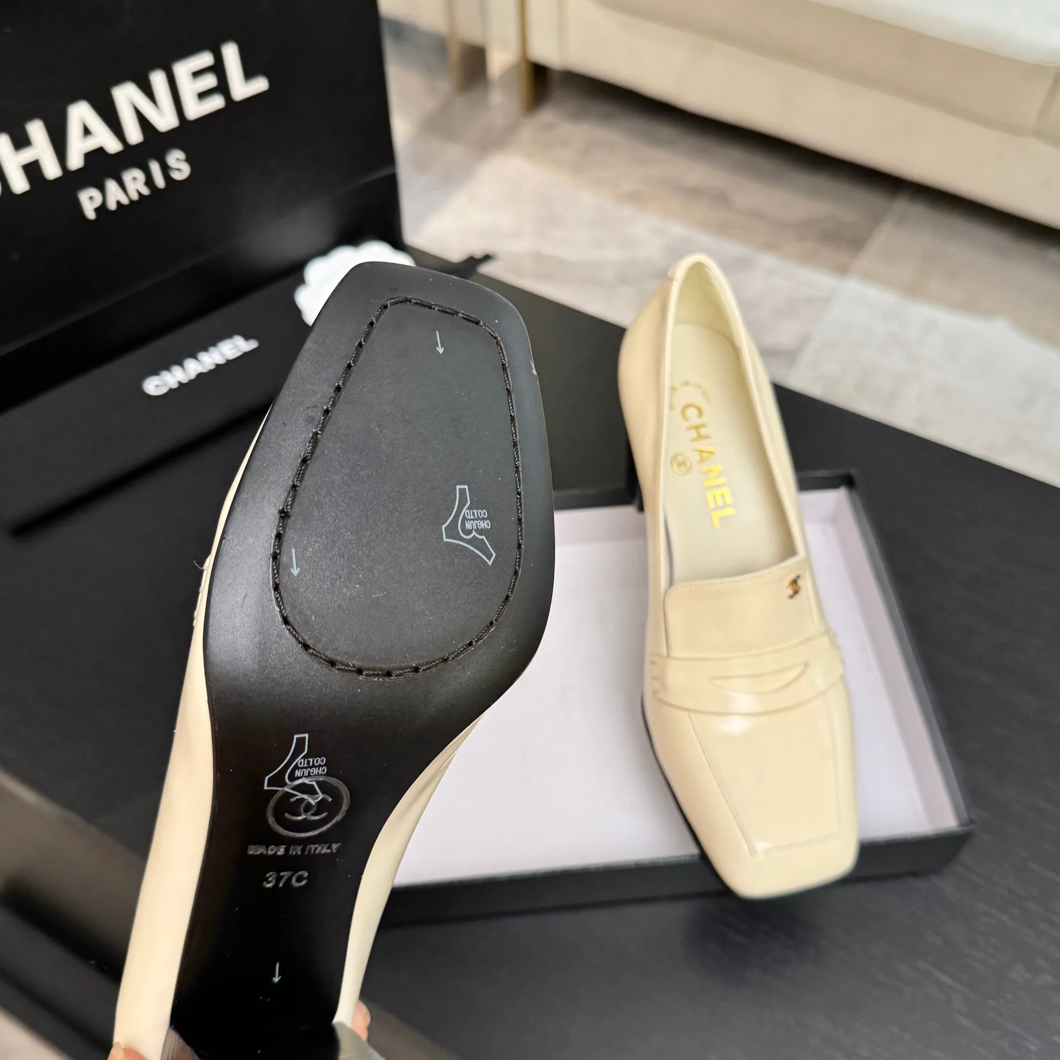 Лоферы И Мокасины Женские Chanel 18063087