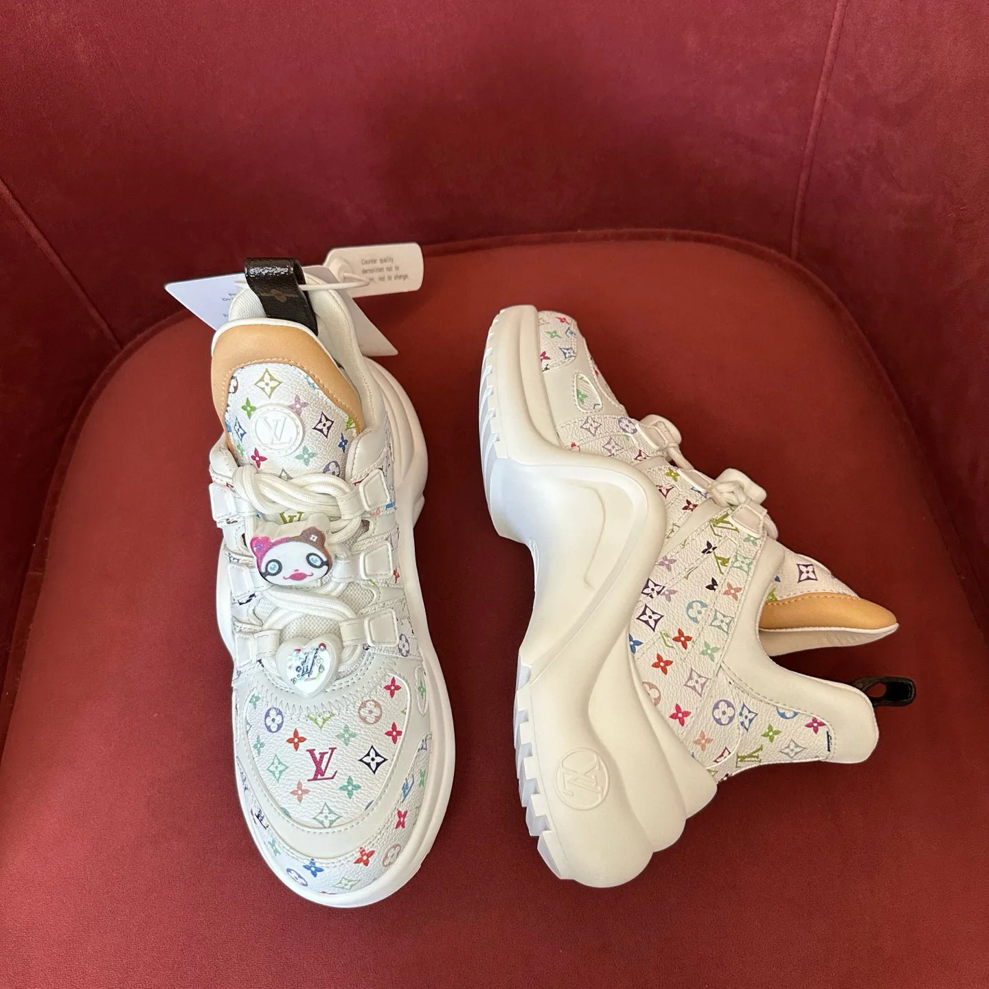 Кроссовки Женские Louis Vuitton 1180280