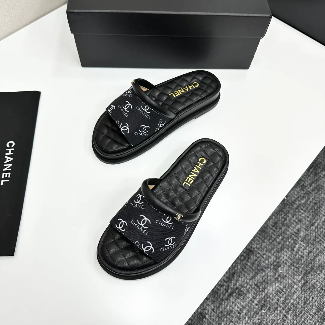 Шлепанцы Женские Chanel 14349