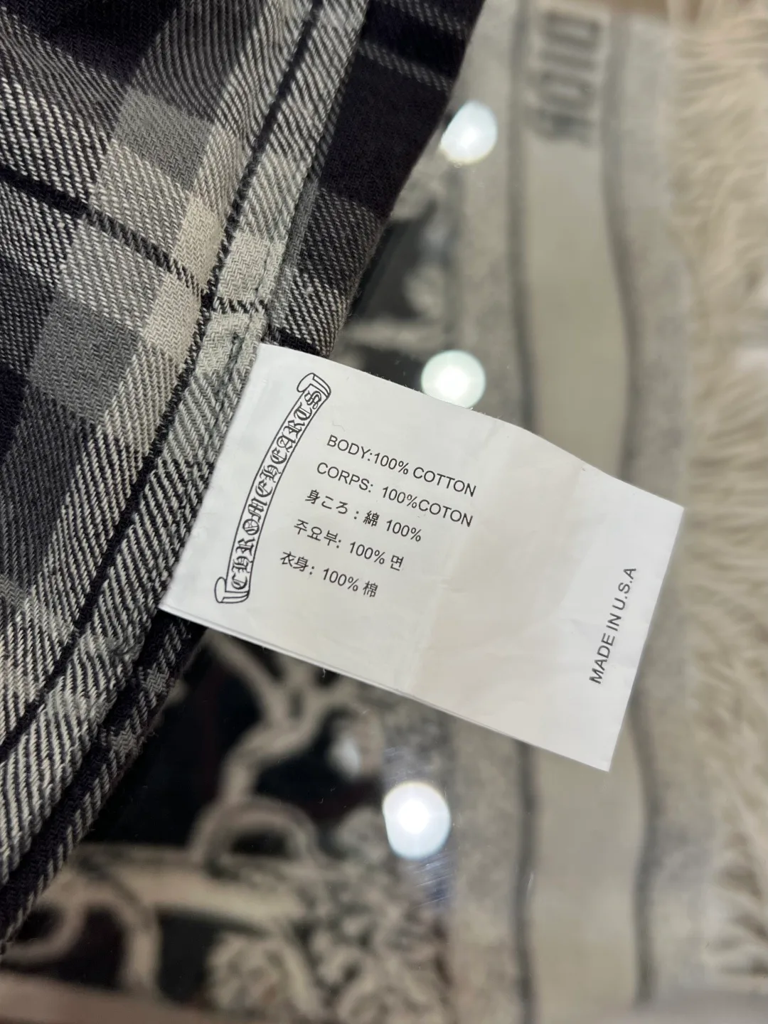 Рубашки Мужские Chrome Hearts 17480518