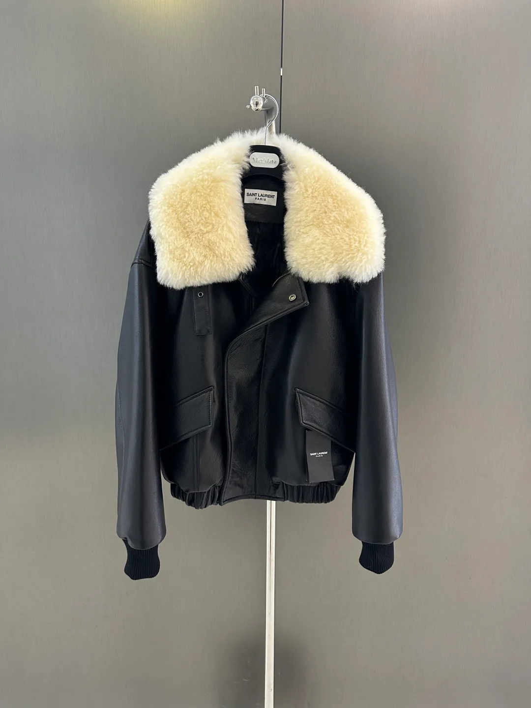 Кожаные Куртки И Дублёнки Мужские Saint Laurent 1322747