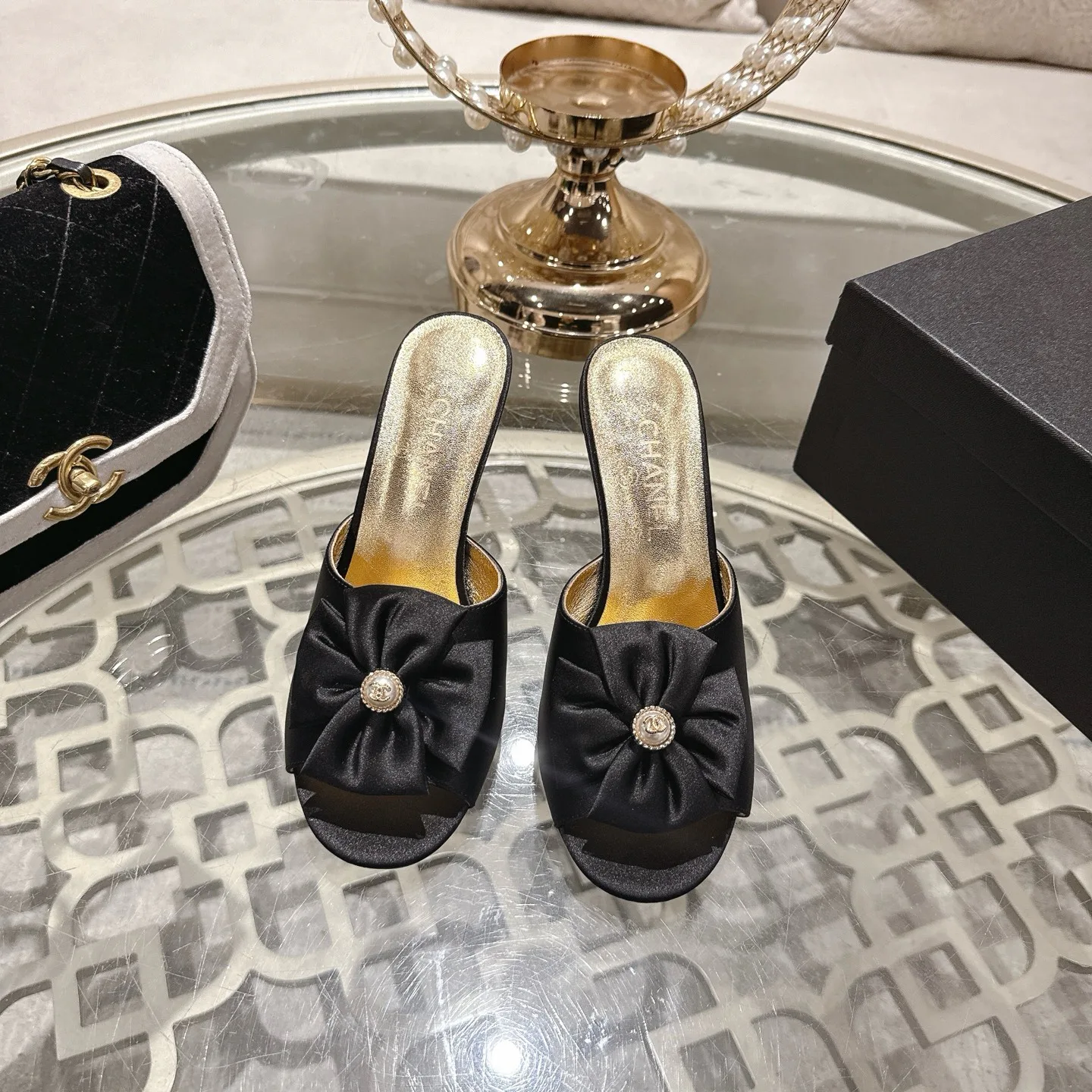 Босоножки Женские Chanel 1590802