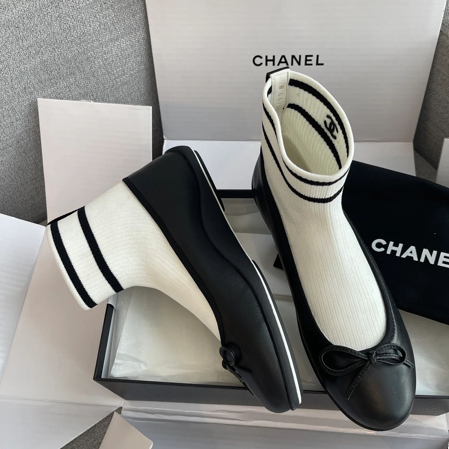Балетки Женские Chanel 18066372