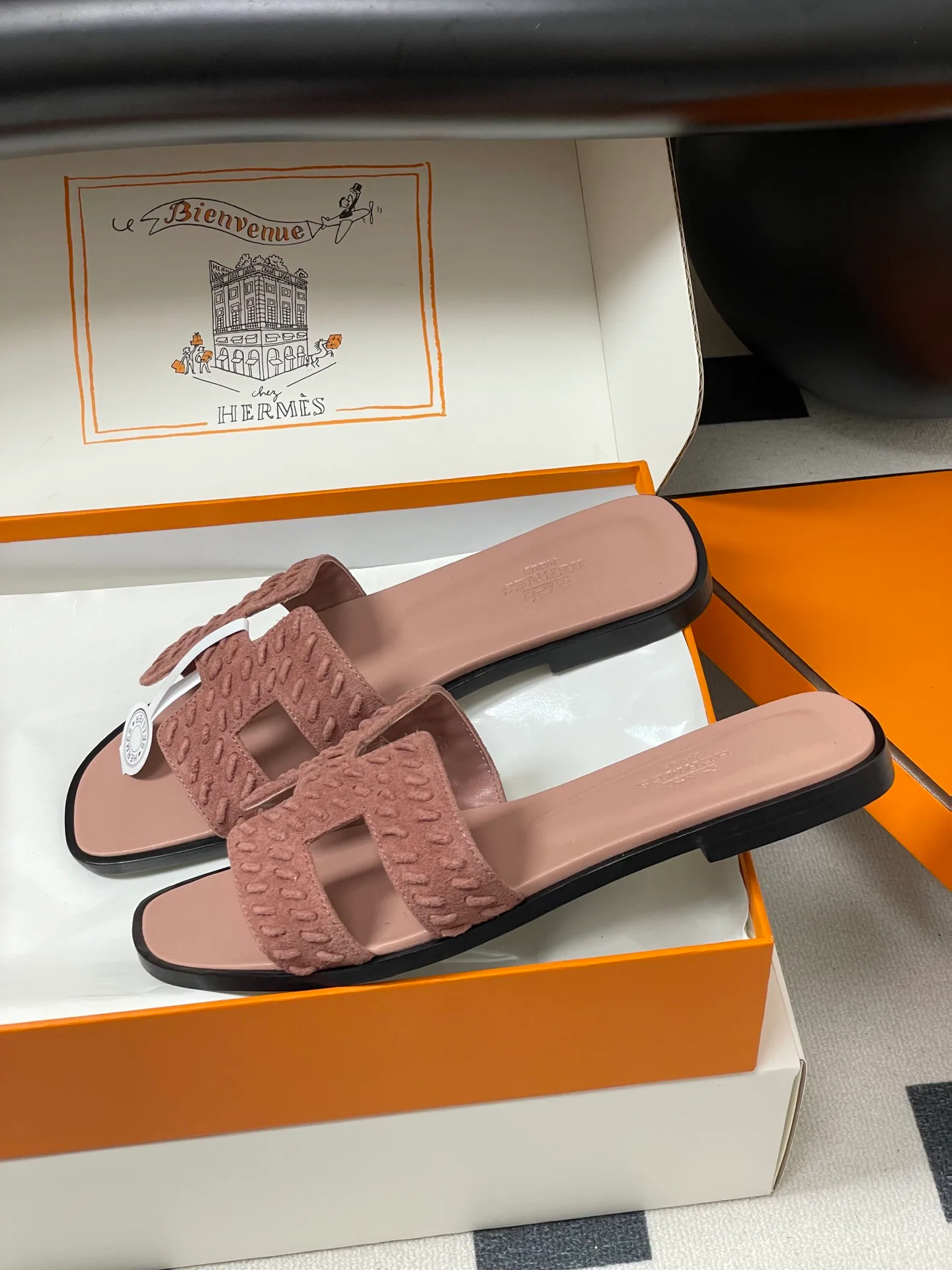 Шлепанцы Женские Hermes 9182981