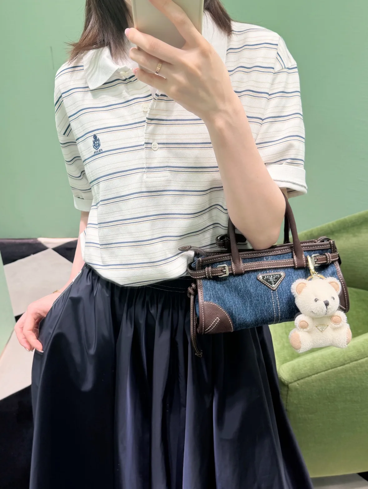 Рубашки Женские Prada 18132217