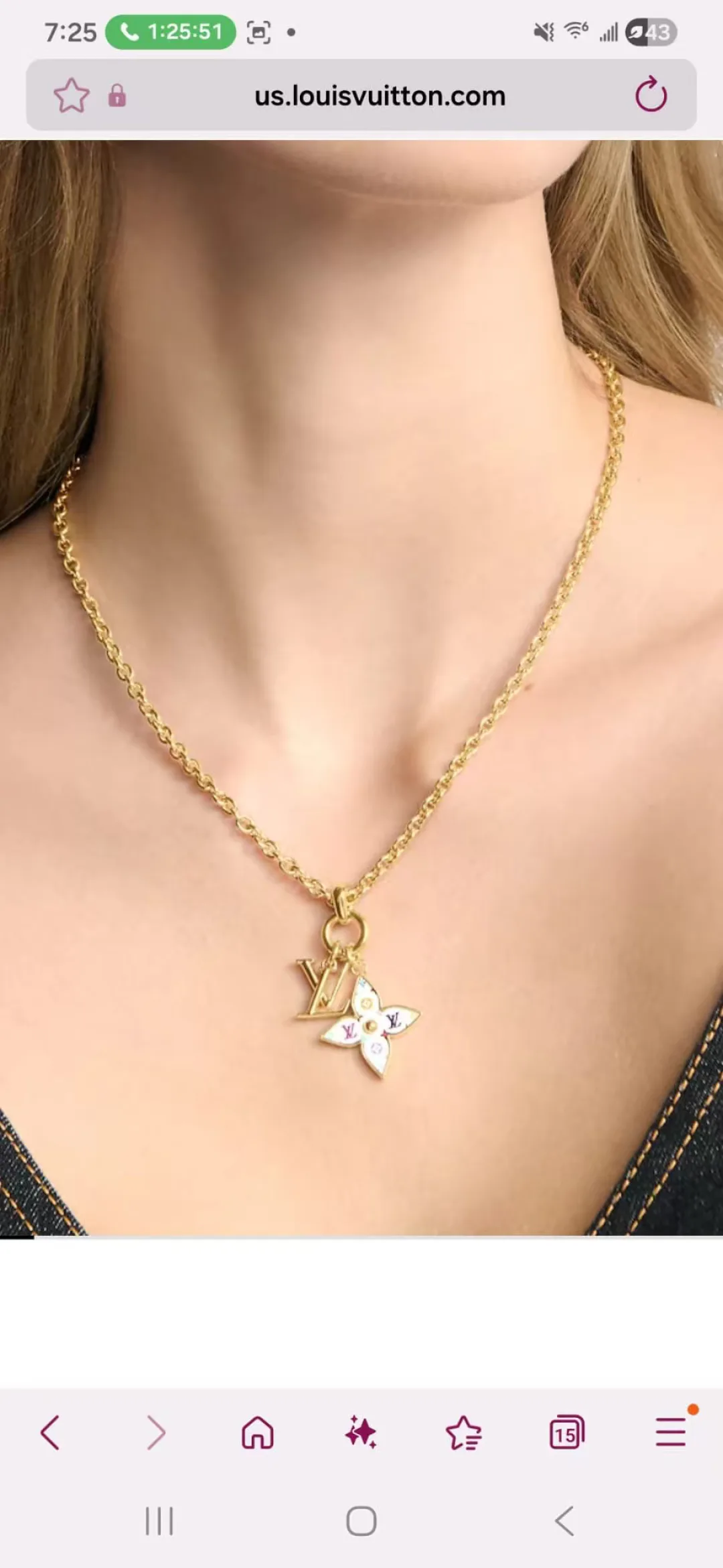 Бижутерия Louis Vuitton 11642920