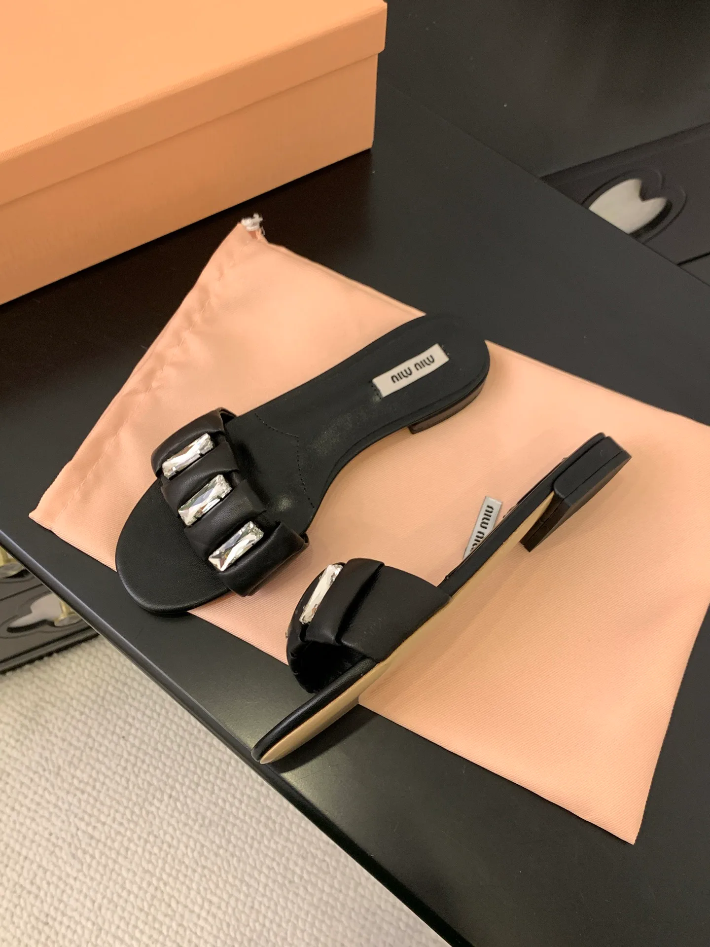 Шлепанцы Женские Miu Miu 31099