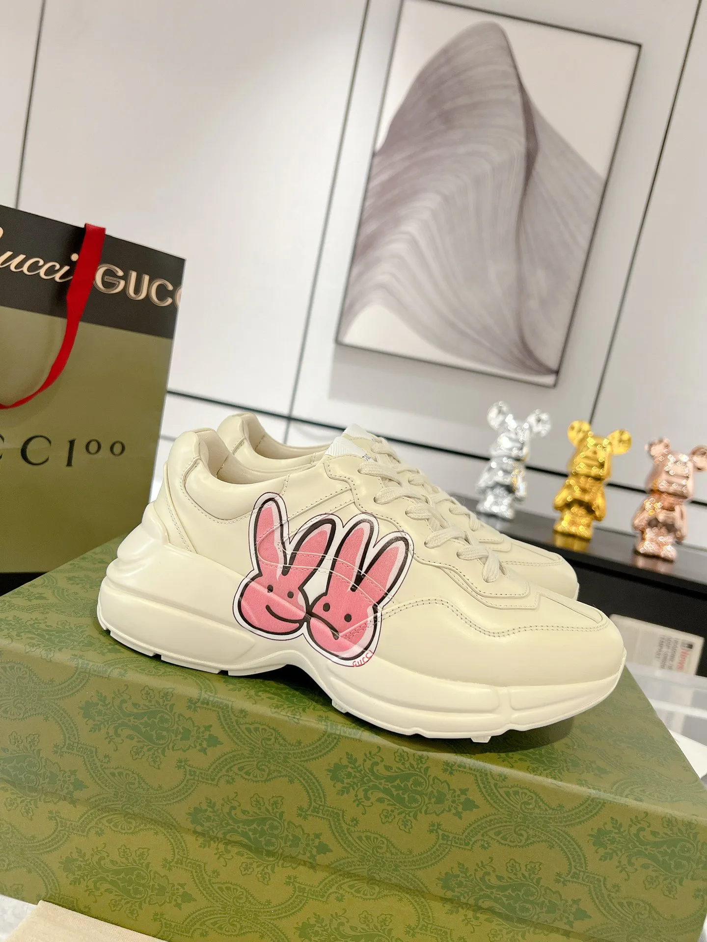 Кроссовки Женские Gucci 173907