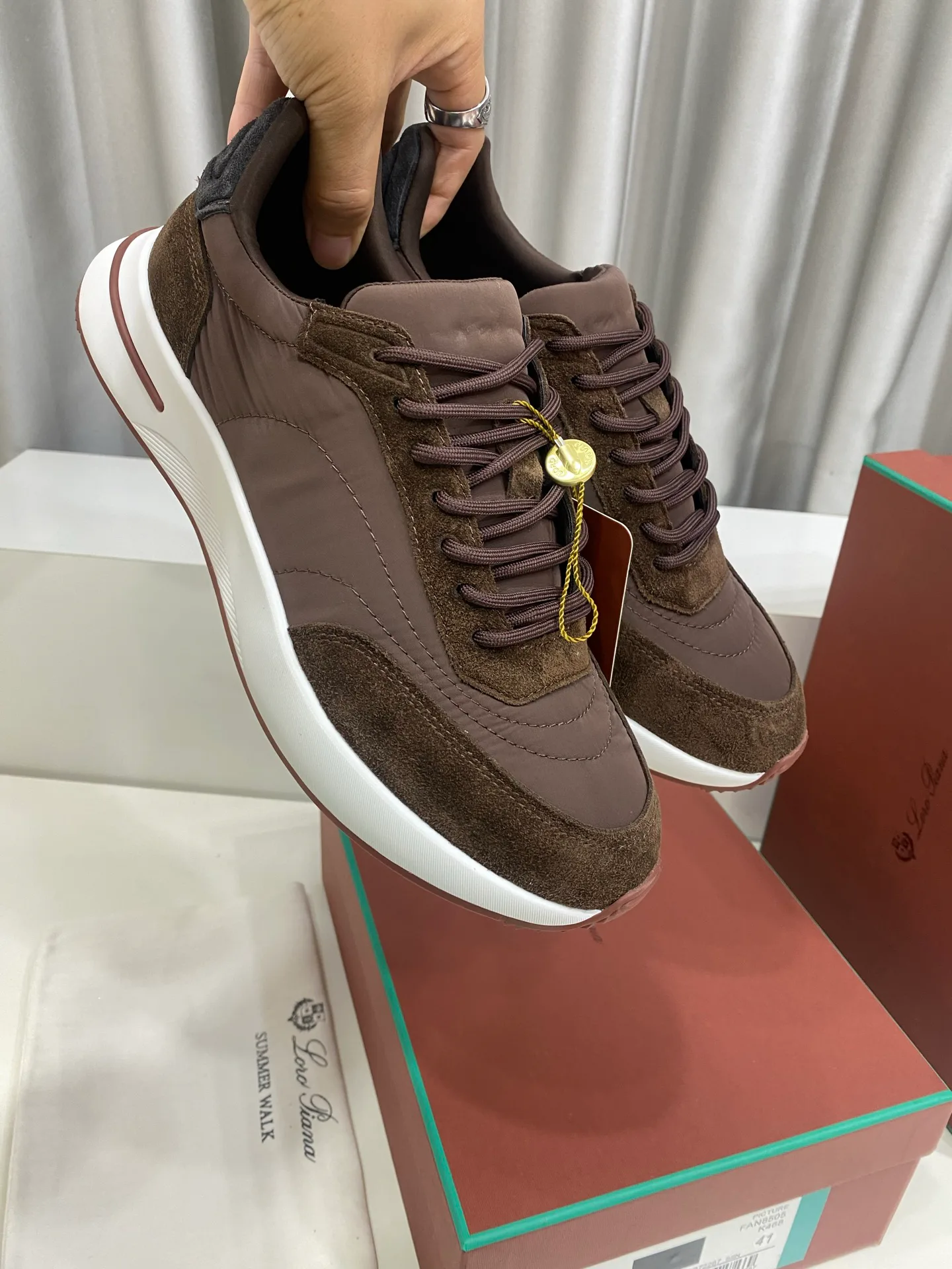 Кроссовки Мужские Loro Piana 17485929