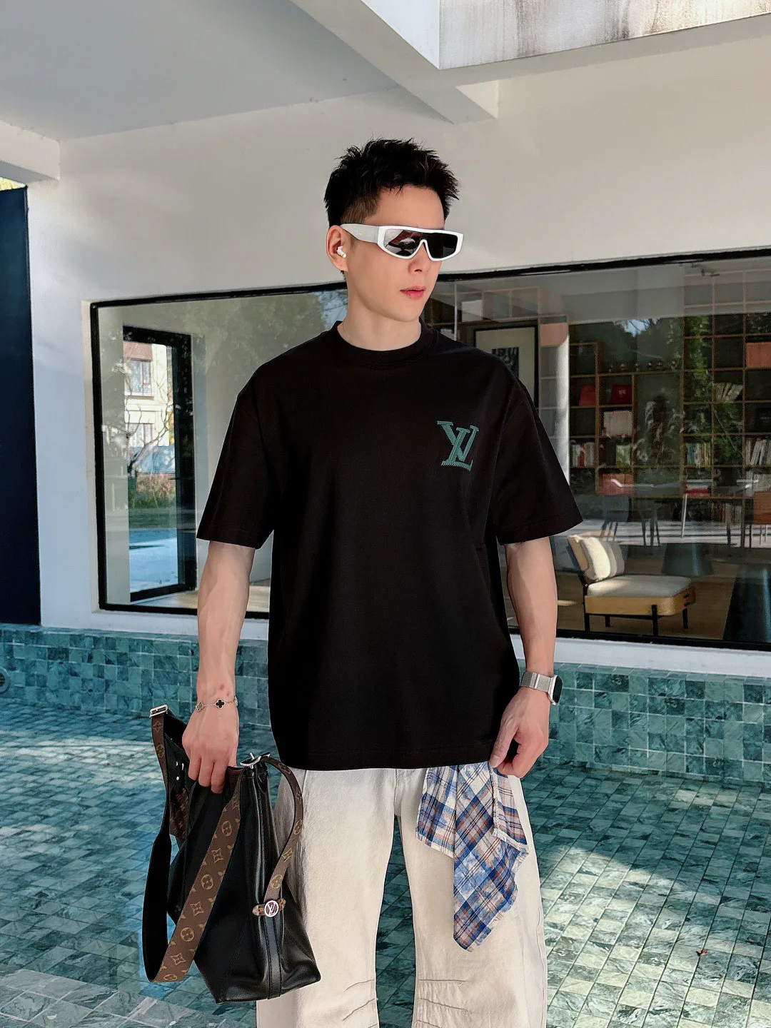 Футболки Мужские Louis Vuitton 9465238