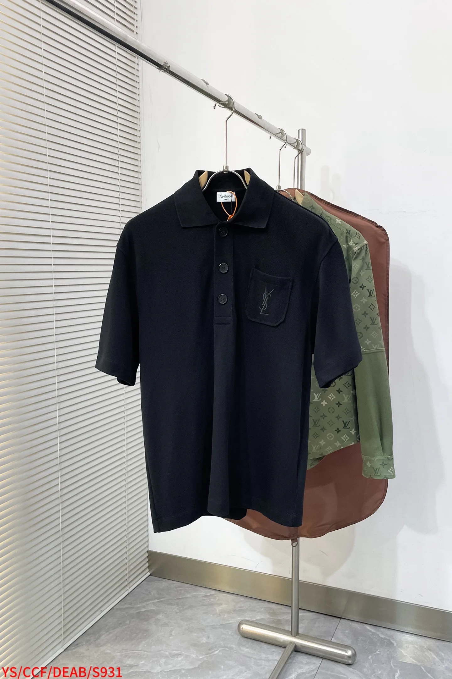 Рубашки Мужские Saint Laurent 9163210