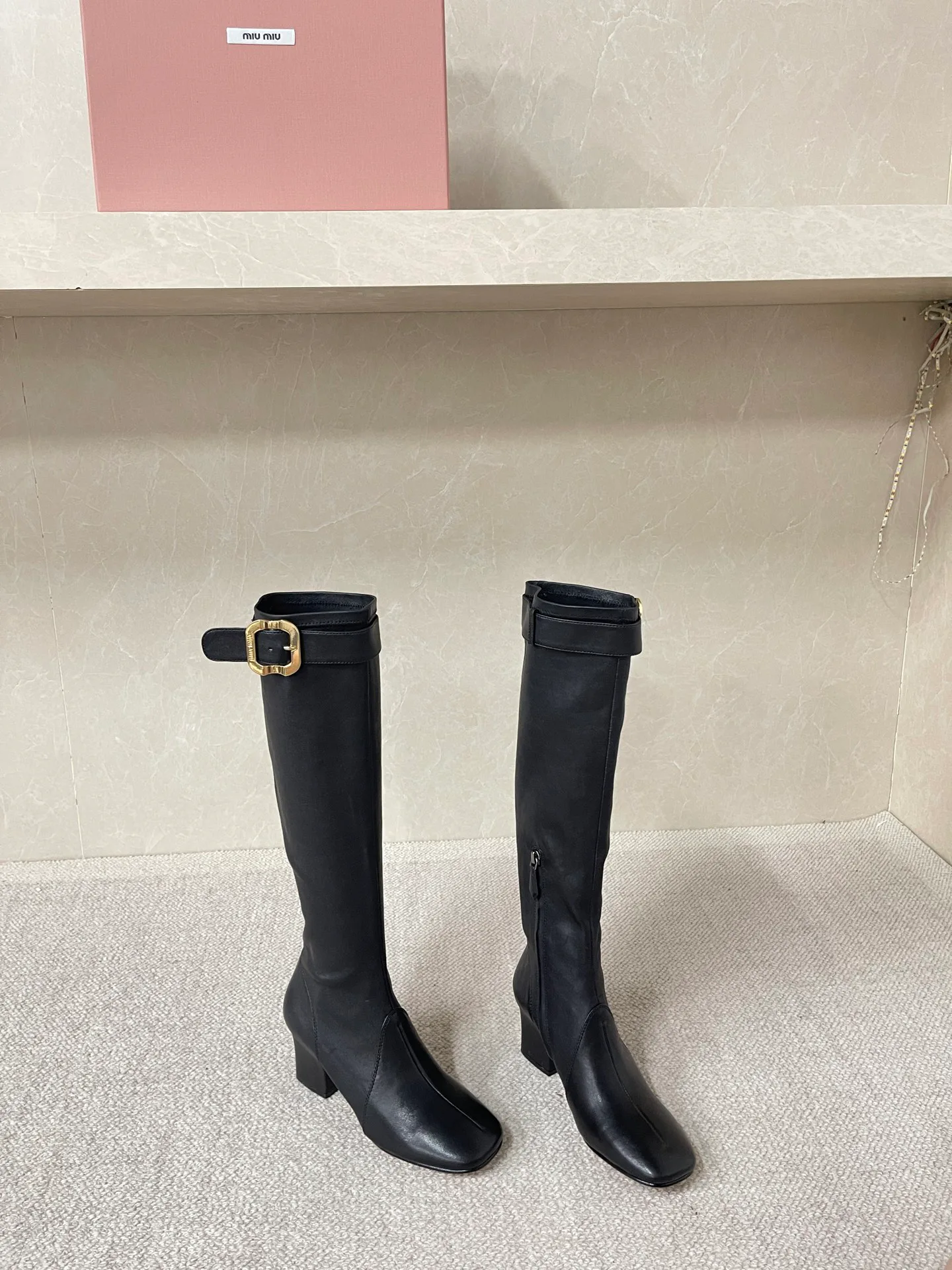 Сапоги Женские Miu Miu 615818