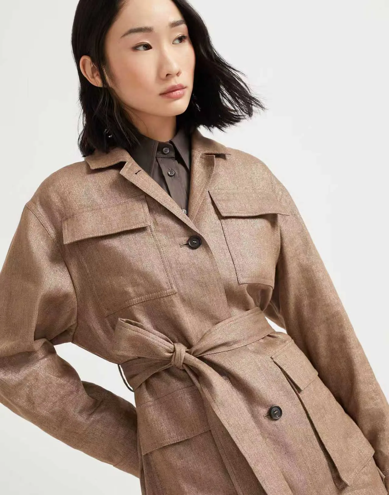 Куртки И Пуховики Женские Brunello Cucinelli 9933587