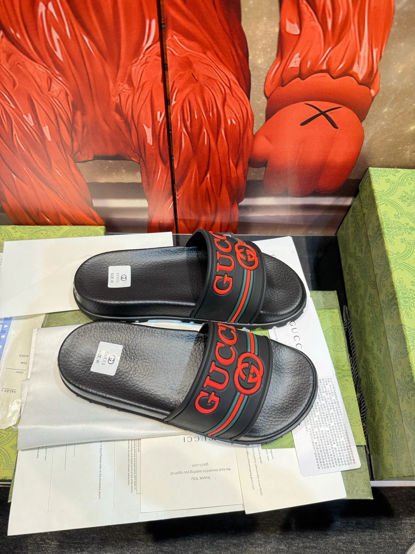 Шлепанцы Женские Gucci 10199411