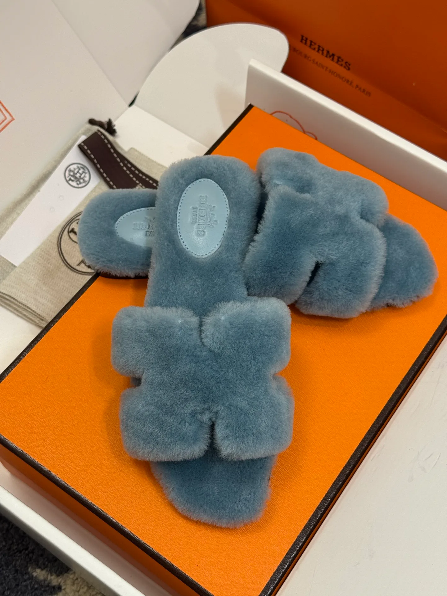 Тапочки Женские Hermes 60700