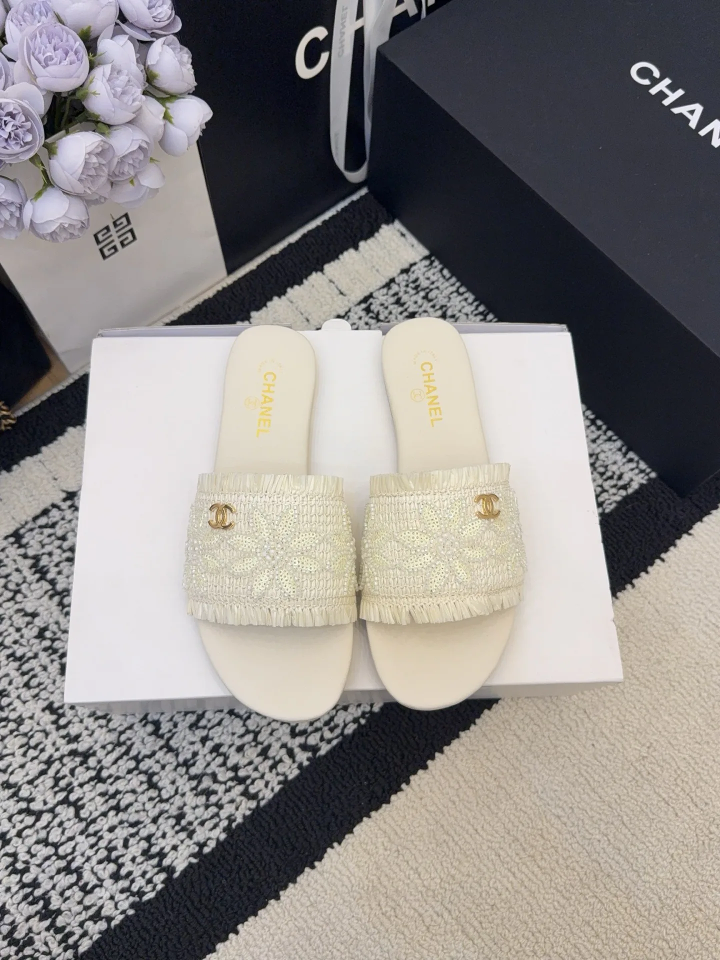 Сандалии Женские Chanel 1881204