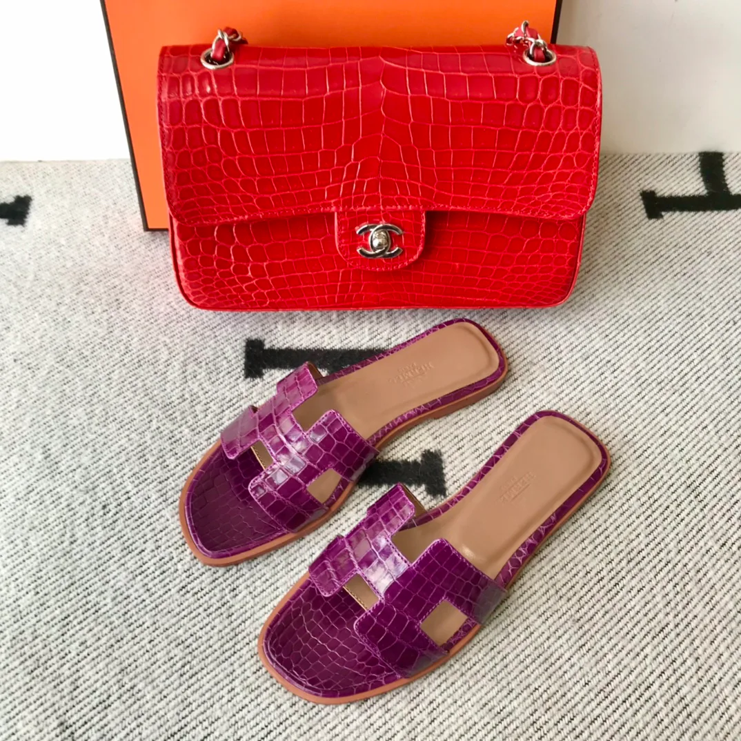 Шлепанцы Женские Hermes 3967398