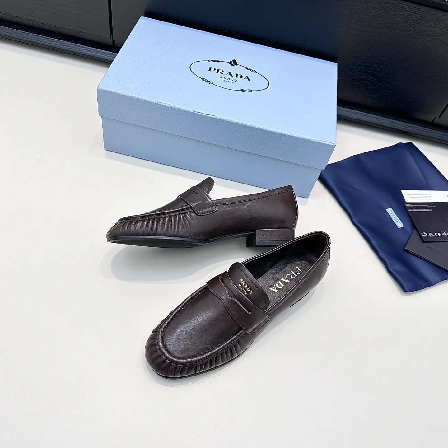 Лоферы И Мокасины Женские Prada 1654509