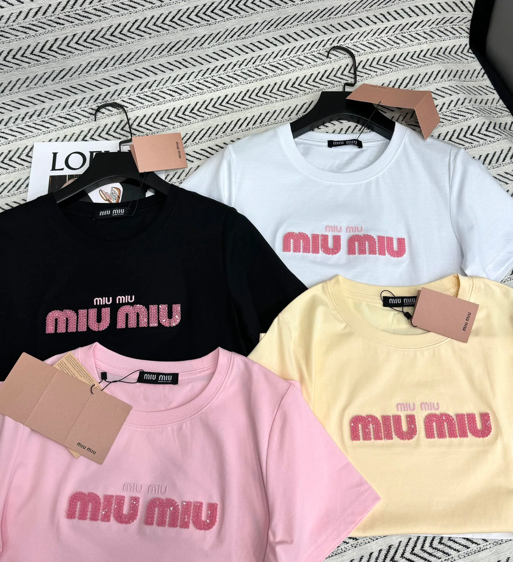 Футболки Женские Miu Miu 8621
