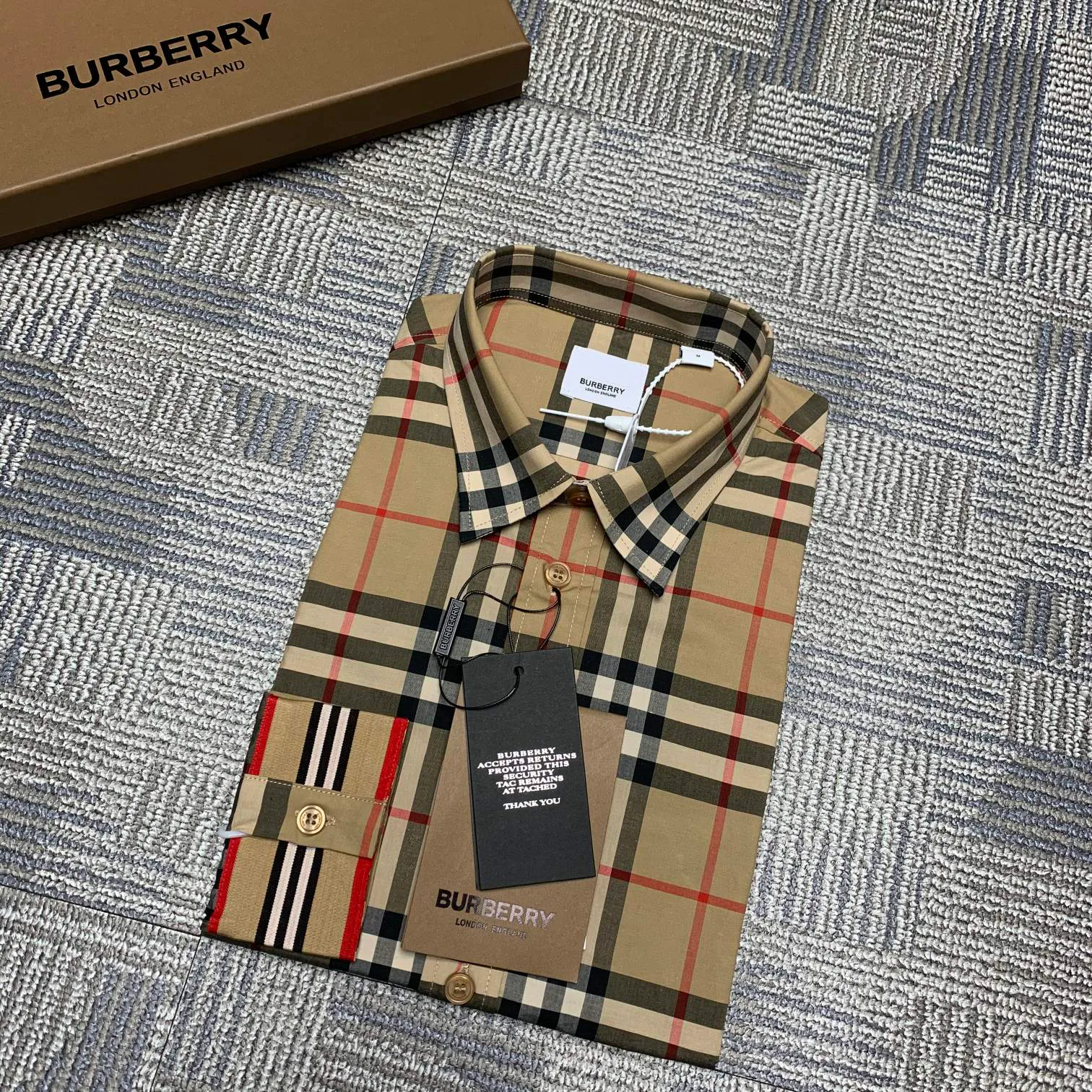 Рубашки Мужские Burberry 17967418