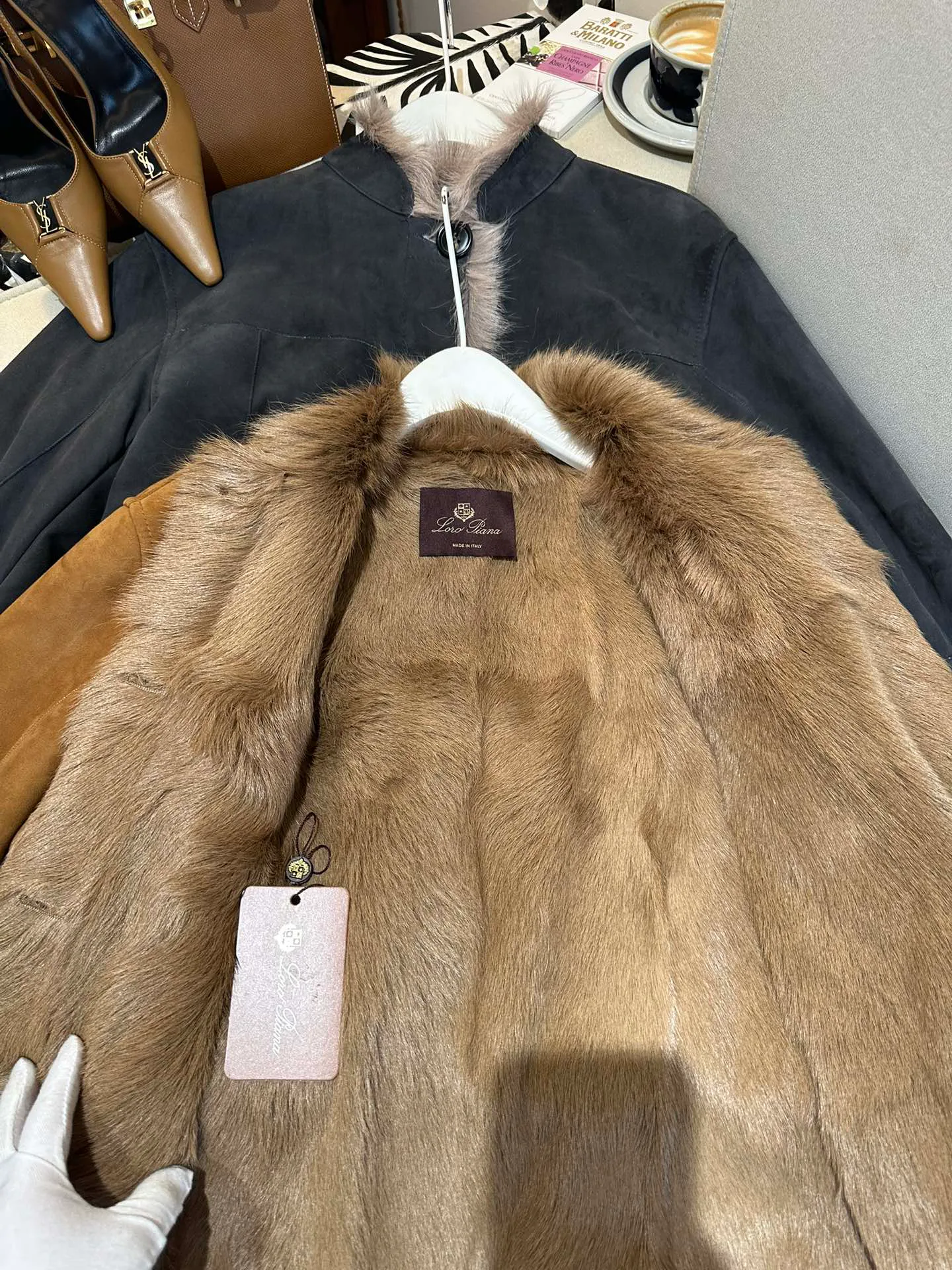 Кожаные Куртки И Дублёнки Мужские Loro Piana 119569