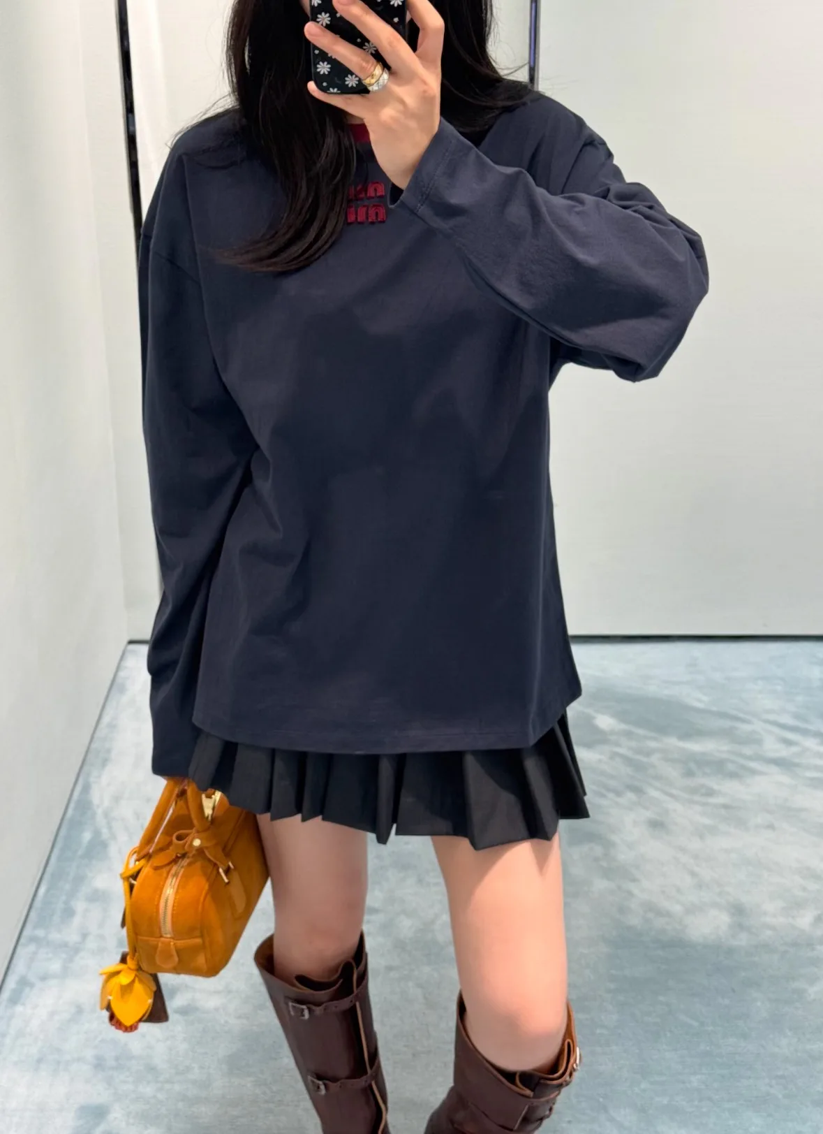Лонгсливы Женские Miu Miu 11753487