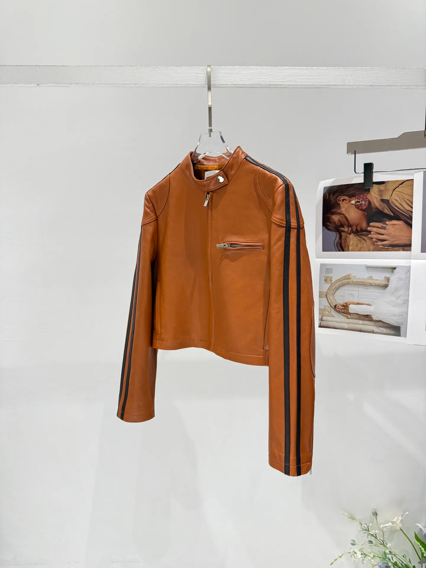 Кожаные Куртки И Дублёнки Женские Miu Miu 11700512