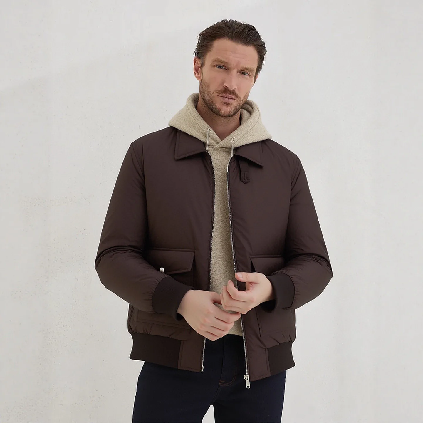 Куртки И Пуховики Мужские Brunello Cucinelli 562668