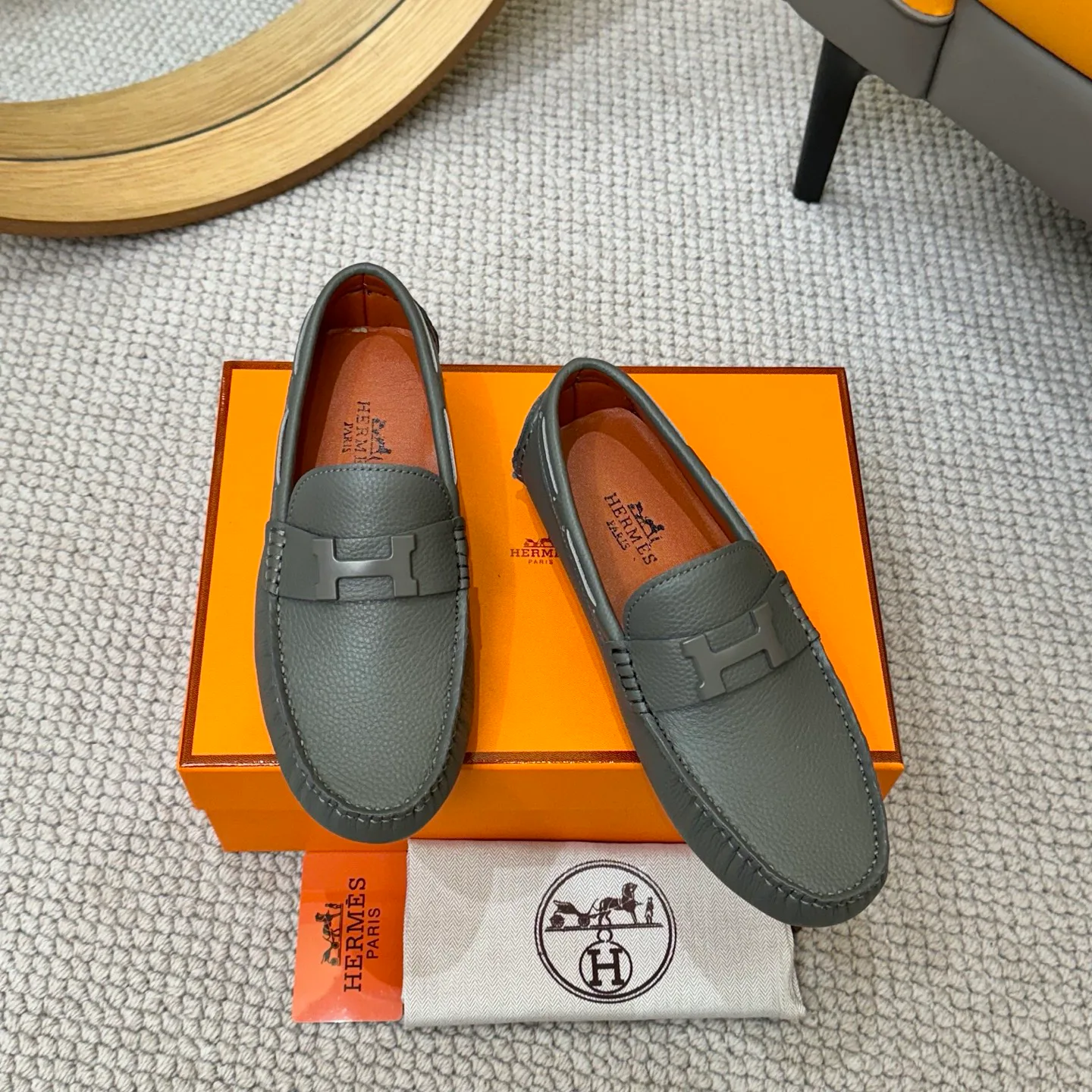 Мокасины Мужские Hermes 31688