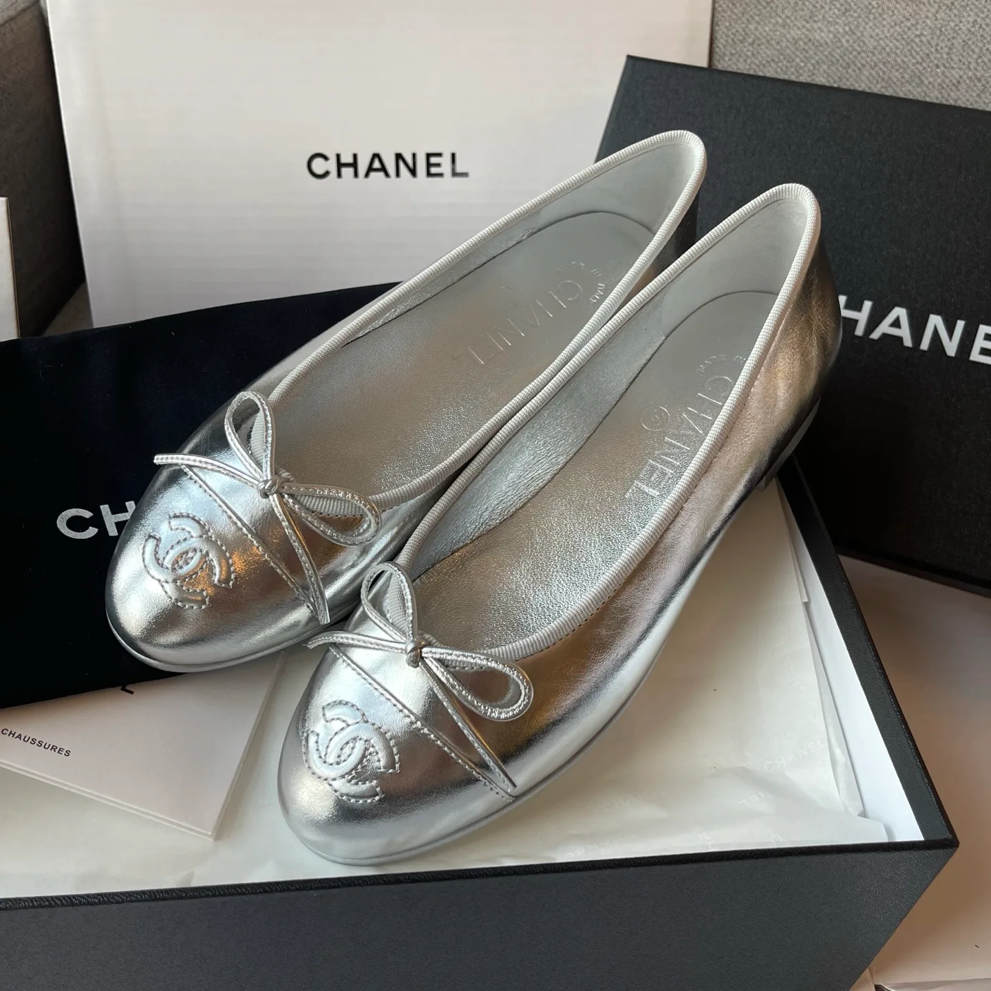 Балетки Женские Chanel 11412836