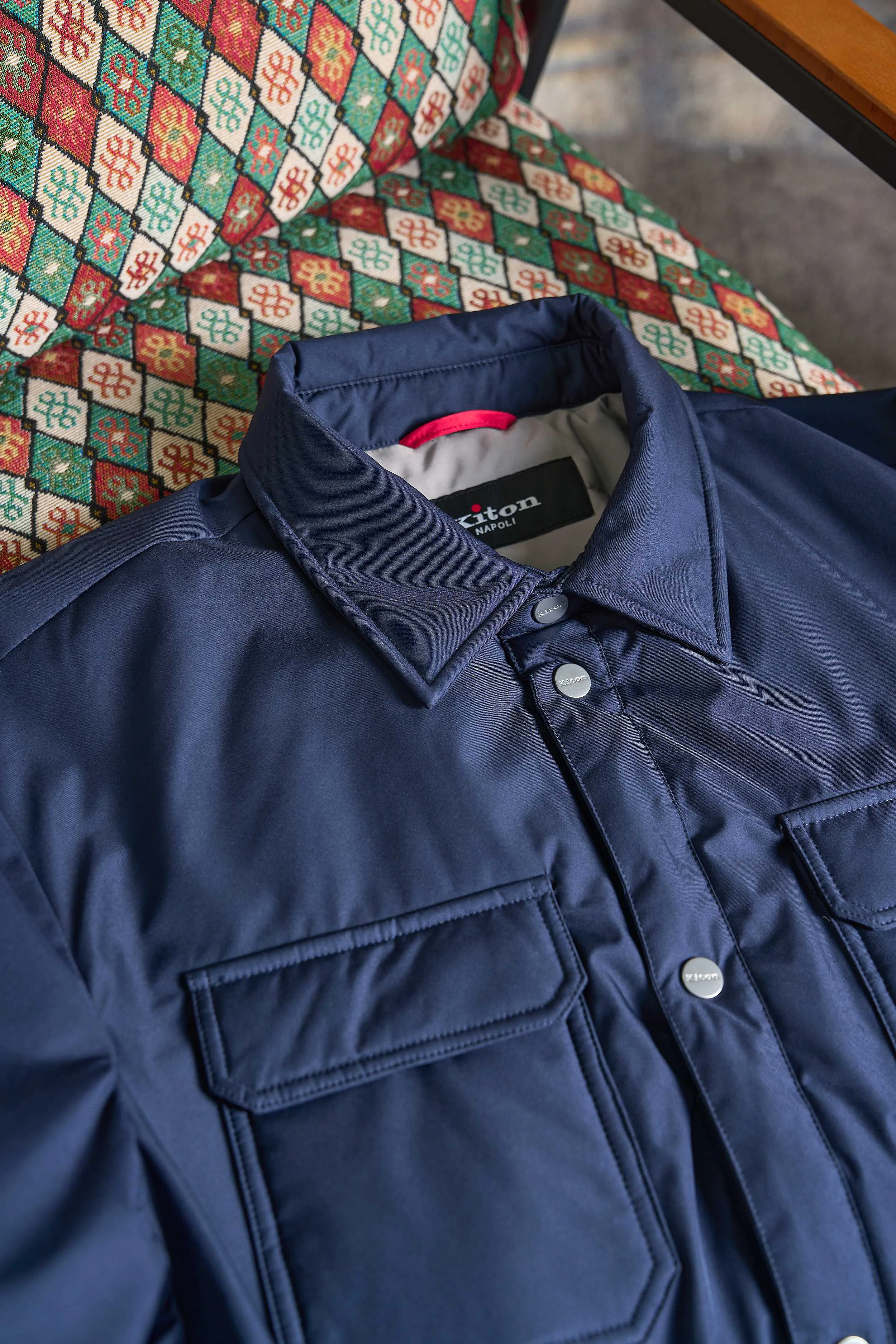 Куртки И Пуховики Мужские Kiton 282786