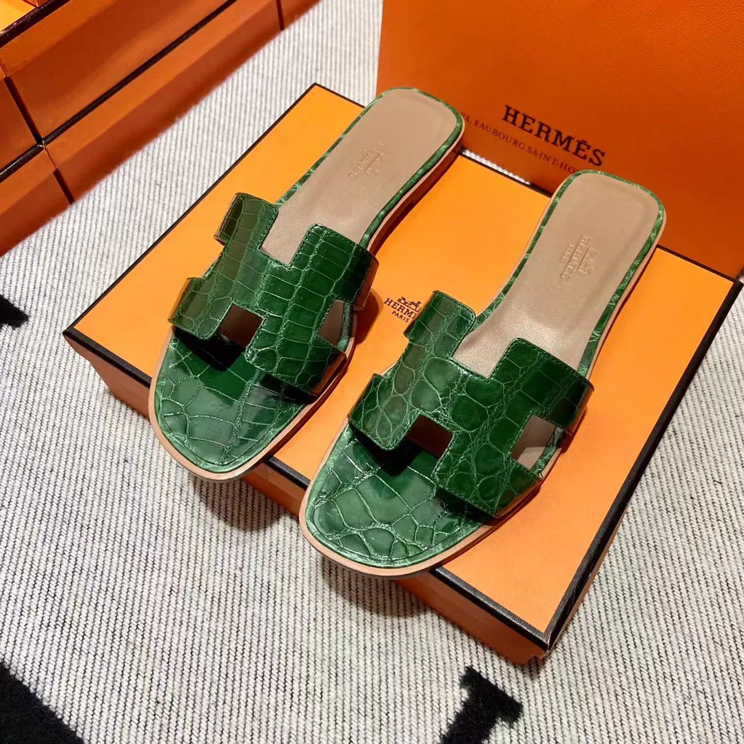 Шлепанцы Женские Hermes 4340579