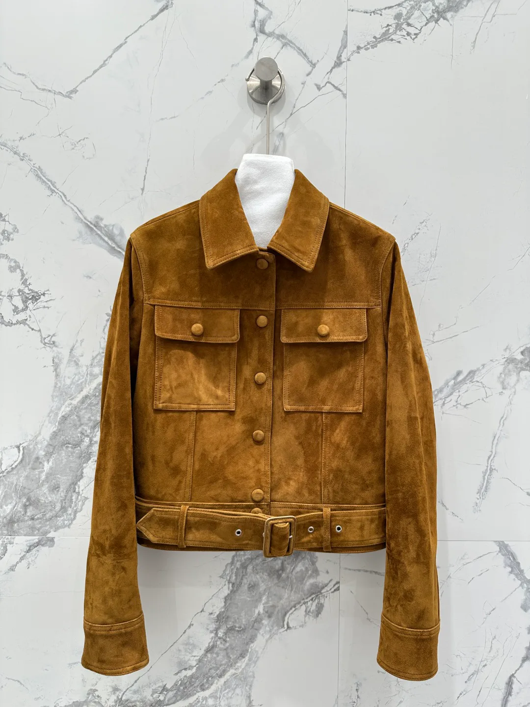 Кожаные Куртки И Дублёнки Женские Saint Laurent 10790625