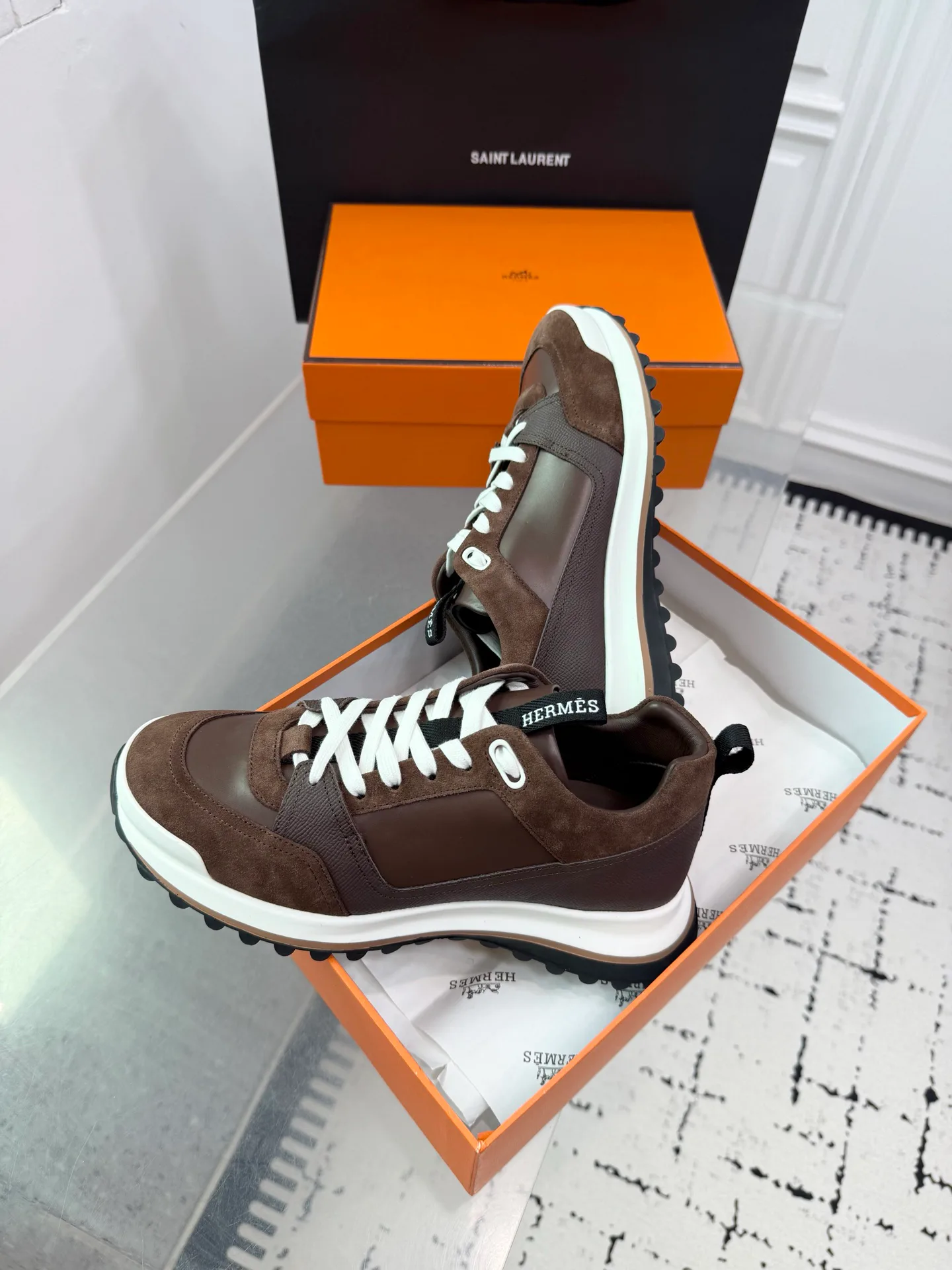 Кроссовки Женские Hermes 406201