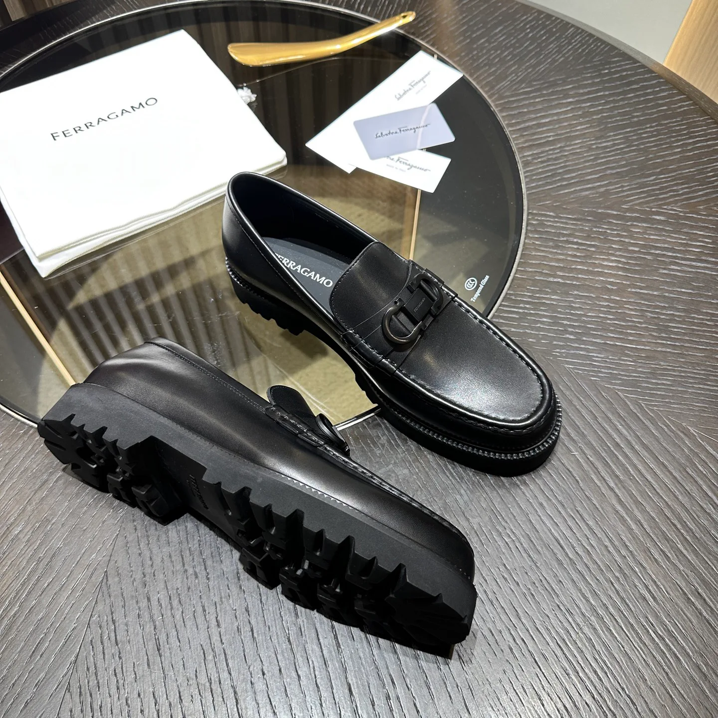 Лоферы И Туфли Мужские Salvatore Ferragamo 18341670