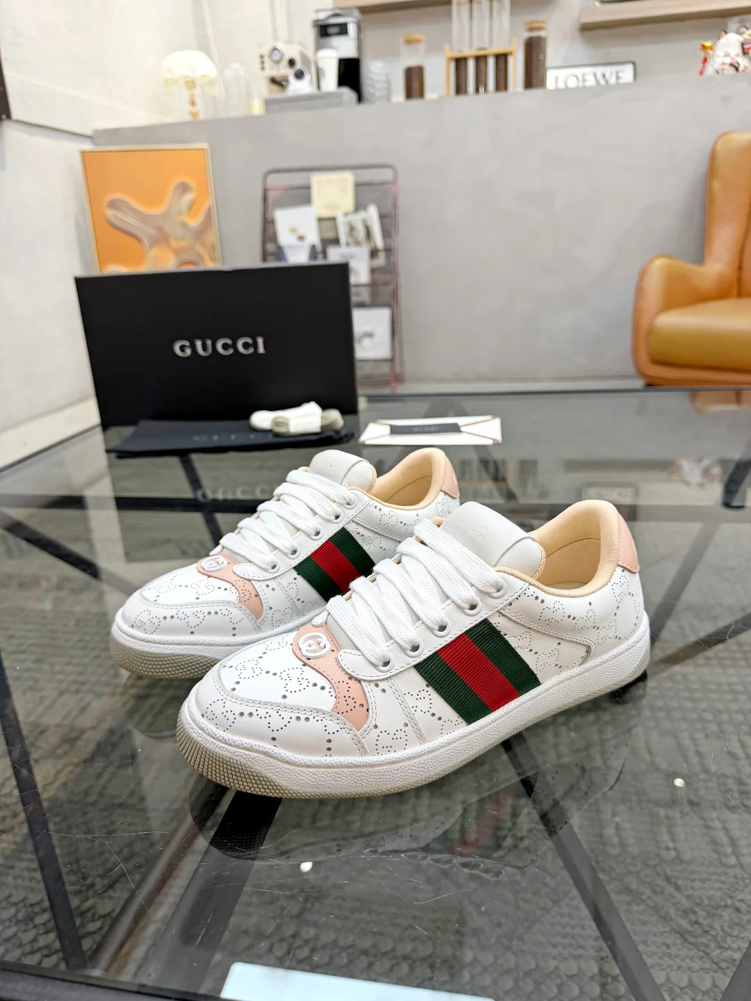 Кроссовки Женские Gucci 18449112